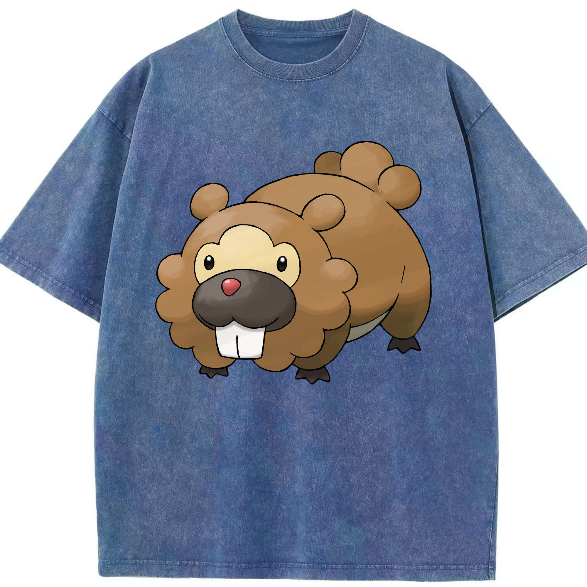 （画像用） ポケットモンスター Pokémon 綿100% ヴィンテージ風 半袖Tシャツ（フロントプリント）
