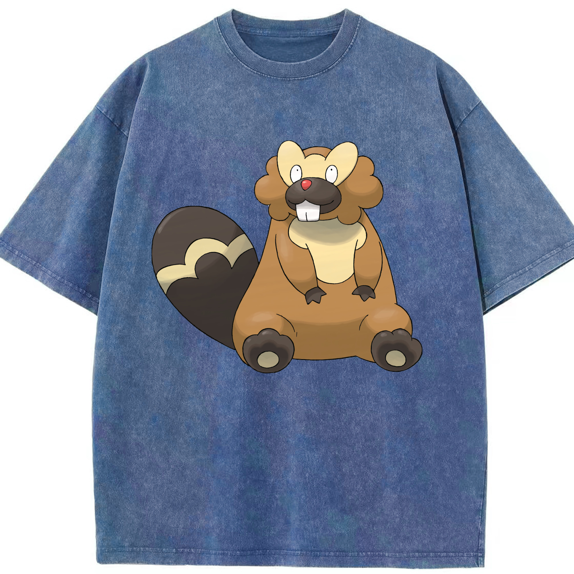 （画像用） ポケットモンスター Pokémon 綿100% ヴィンテージ風 半袖Tシャツ（フロントプリント）