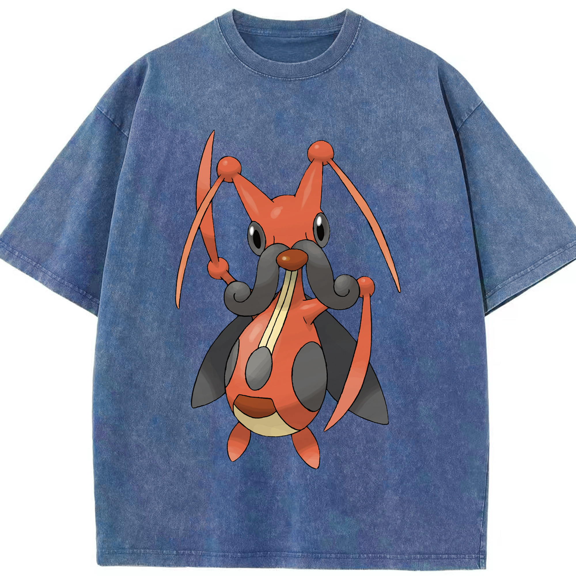 （画像用） ポケットモンスター Pokémon 綿100% ヴィンテージ風 半袖Tシャツ（フロントプリント）