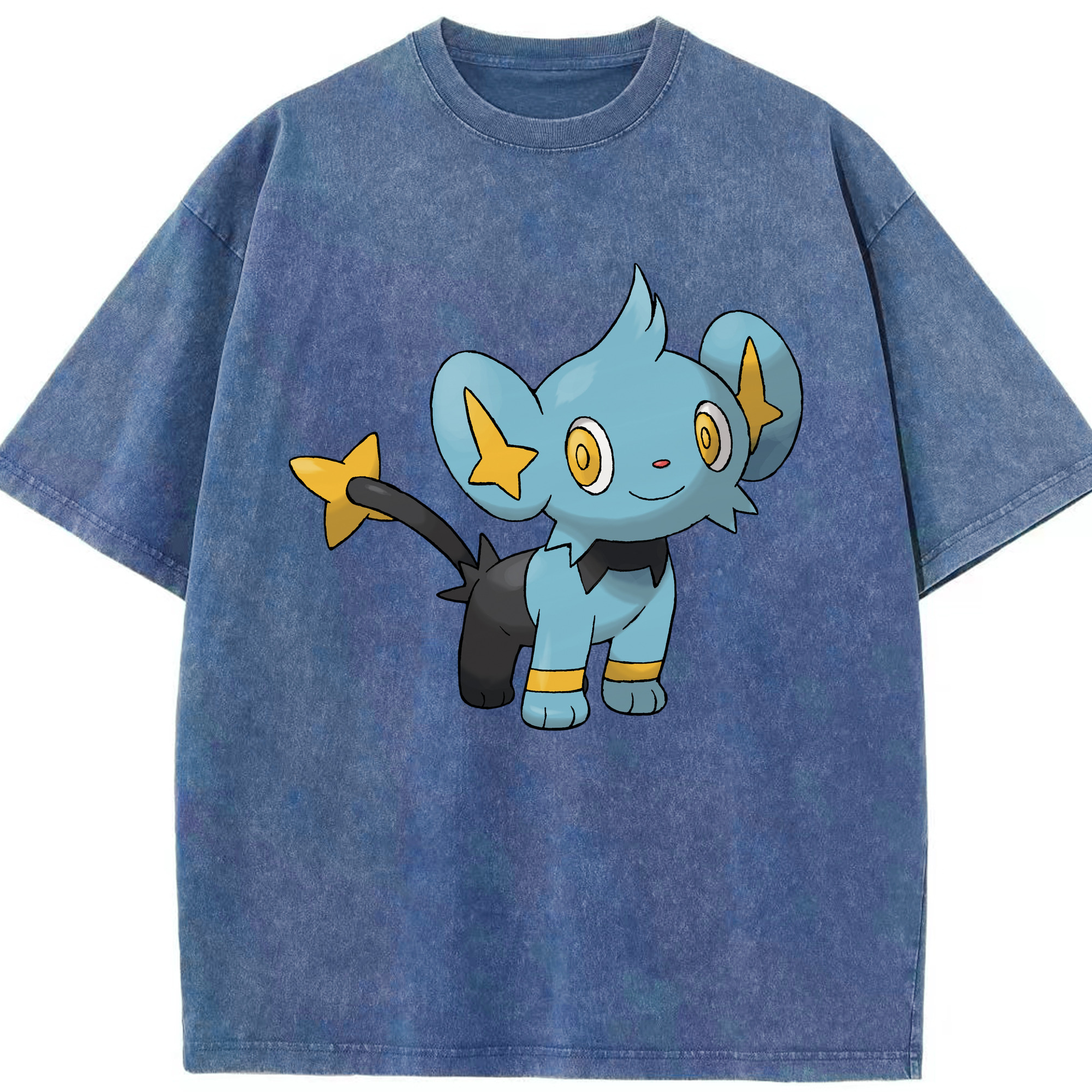（画像用） ポケットモンスター Pokémon 綿100% ヴィンテージ風 半袖Tシャツ（フロントプリント）