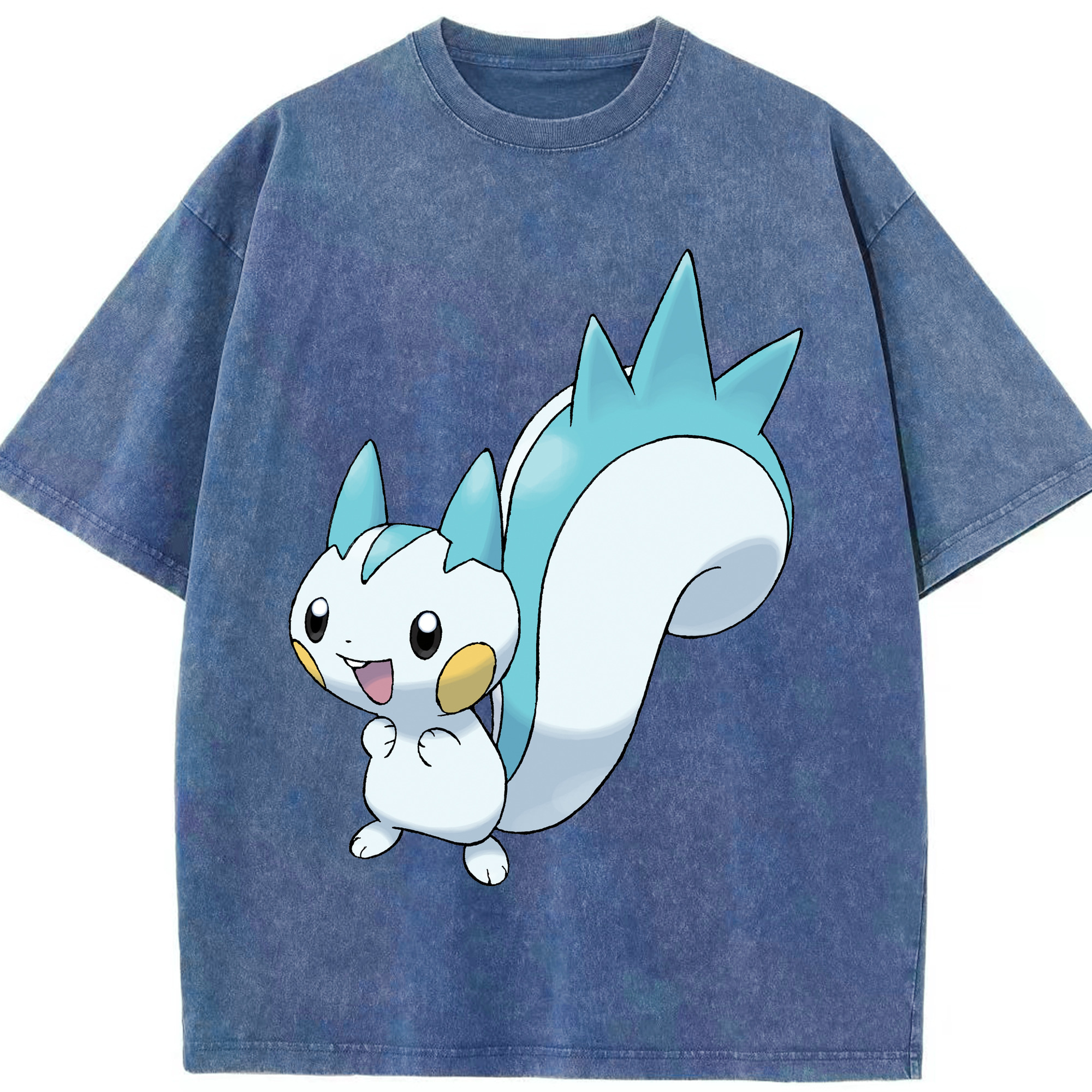 （画像用） ポケットモンスター Pokémon 綿100% ヴィンテージ風 半袖Tシャツ（フロントプリント）
