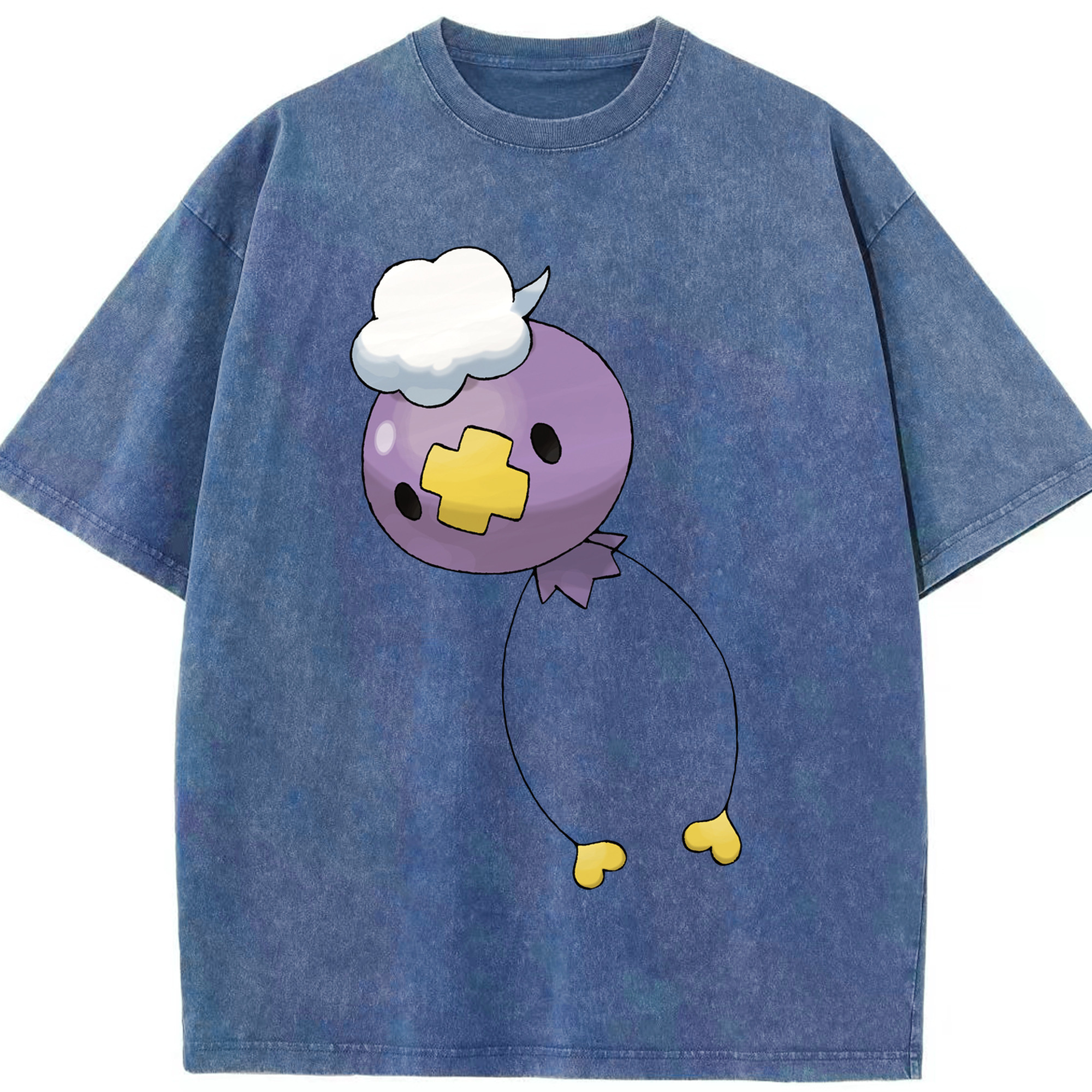 （画像用） ポケットモンスター Pokémon 綿100% ヴィンテージ風 半袖Tシャツ（フロントプリント）