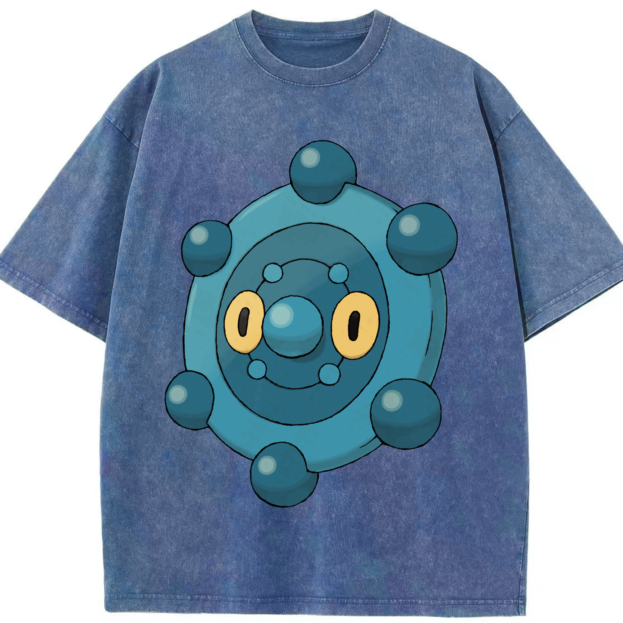 （画像用） ポケットモンスター Pokémon 綿100% ヴィンテージ風 半袖Tシャツ（フロントプリント）