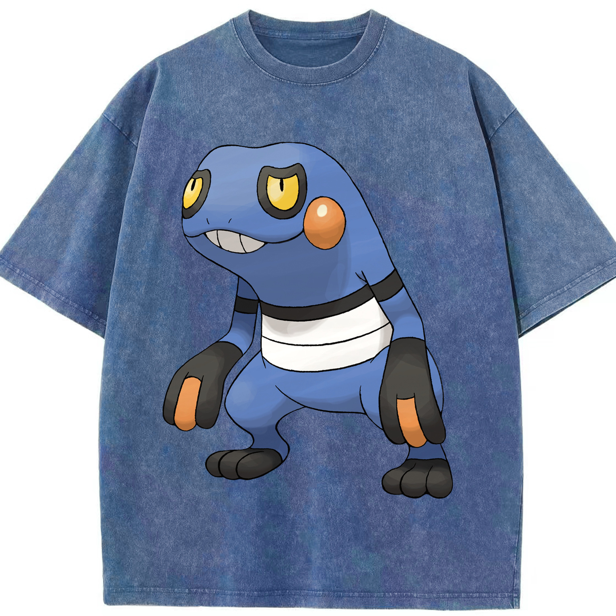 （画像用） ポケットモンスター Pokémon 綿100% ヴィンテージ風 半袖Tシャツ（フロントプリント）