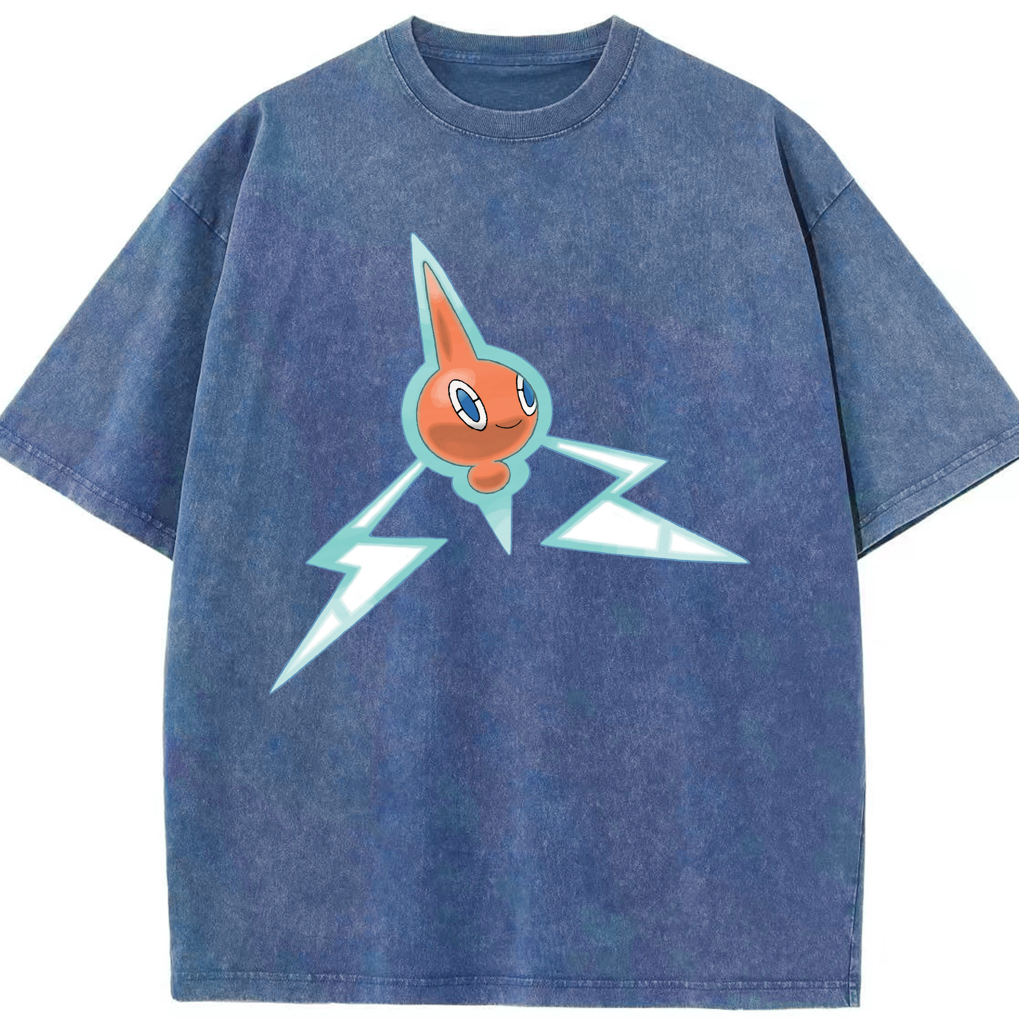 （画像用） ポケットモンスター Pokémon 綿100% ヴィンテージ風 半袖Tシャツ（フロントプリント）