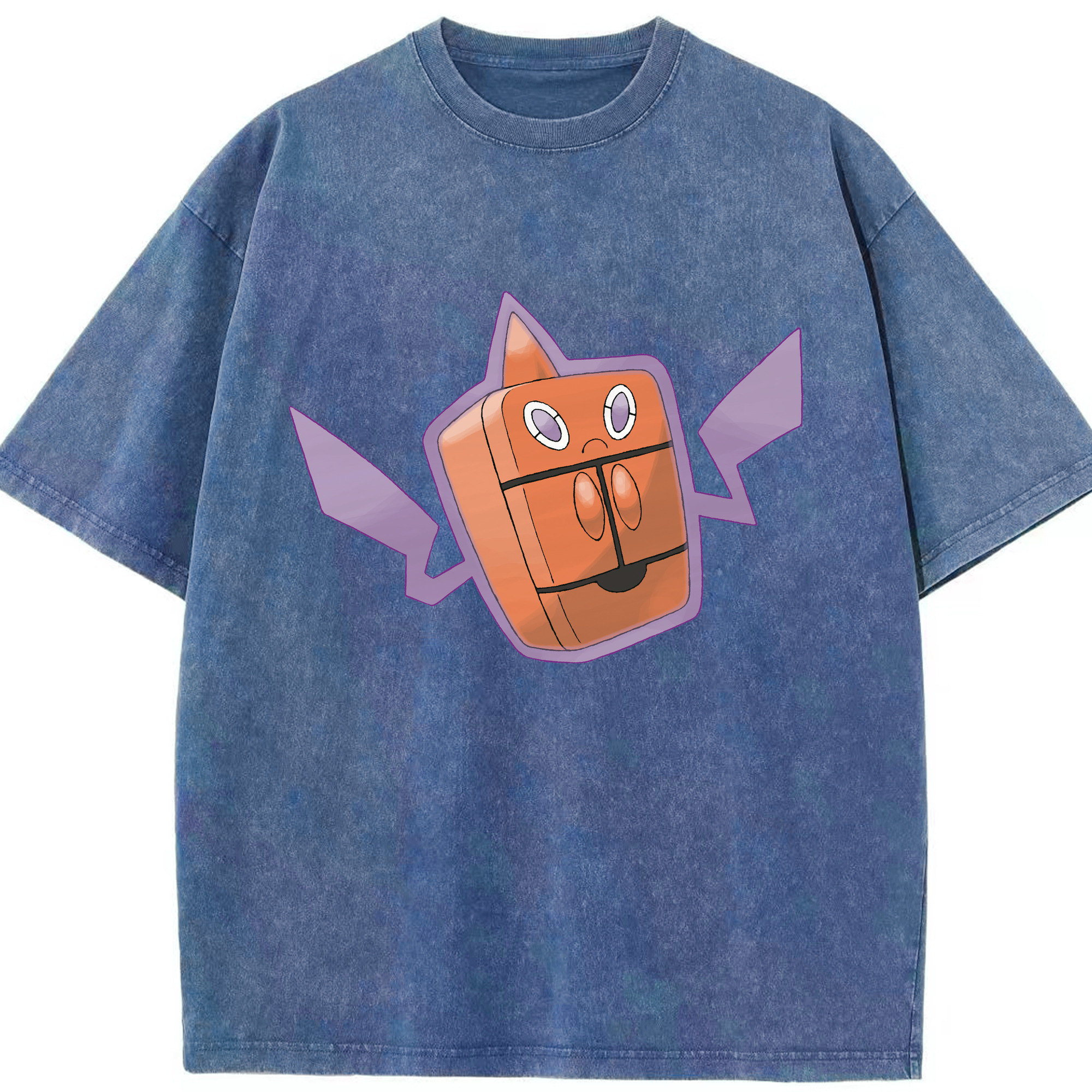 （画像用） ポケットモンスター Pokémon 綿100% ヴィンテージ風 半袖Tシャツ（フロントプリント）