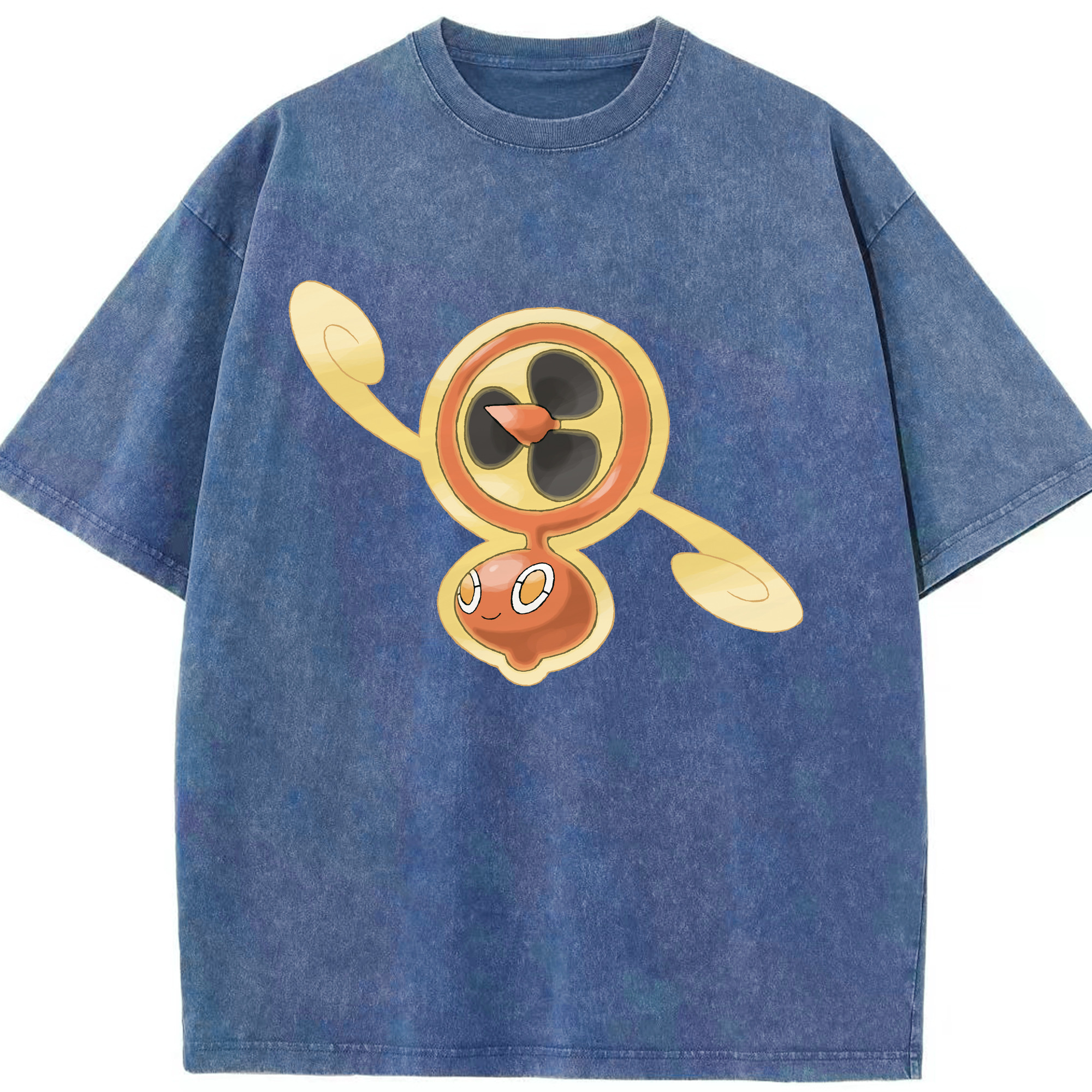 （画像用） ポケットモンスター Pokémon 綿100% ヴィンテージ風 半袖Tシャツ（フロントプリント）