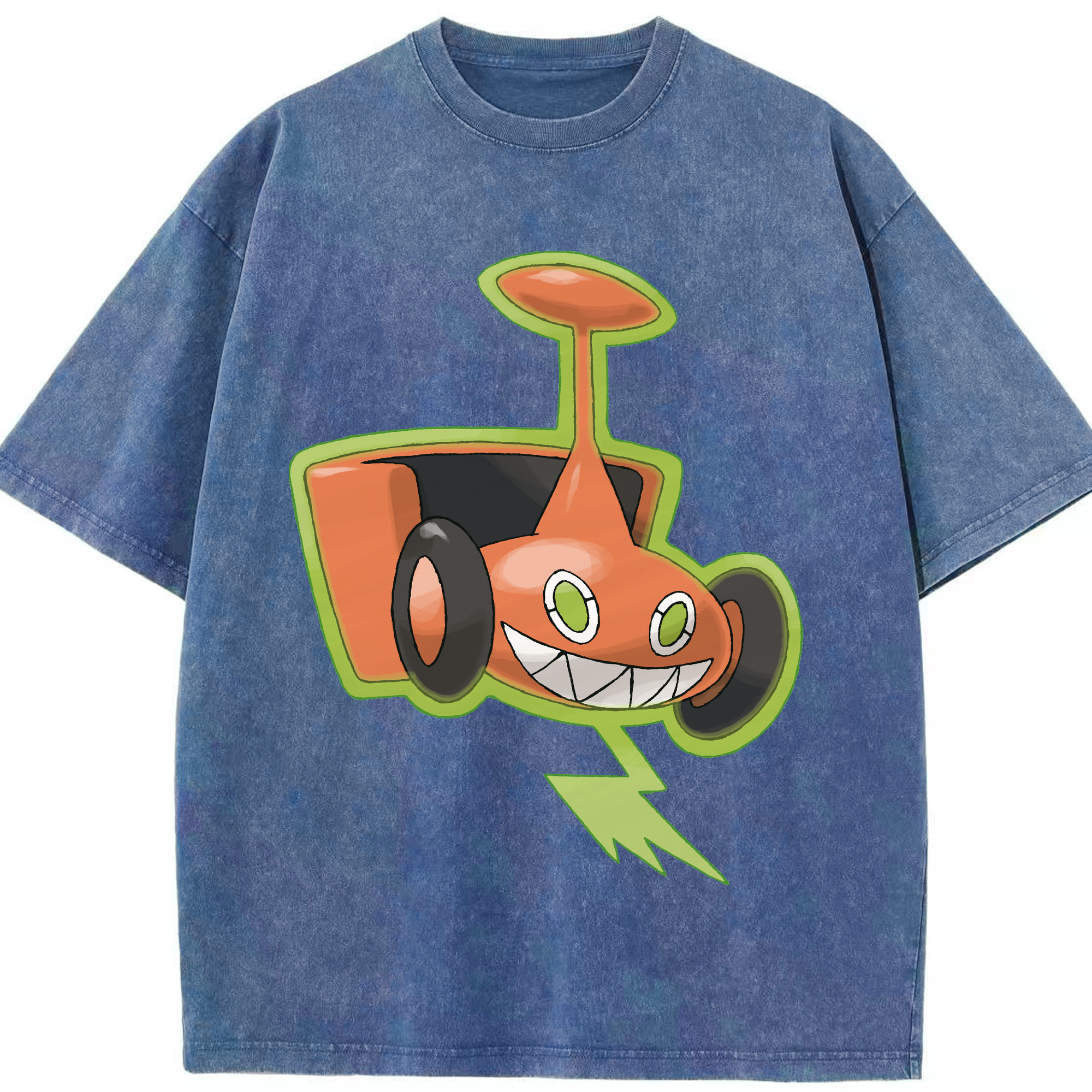 （画像用） ポケットモンスター Pokémon 綿100% ヴィンテージ風 半袖Tシャツ（フロントプリント）