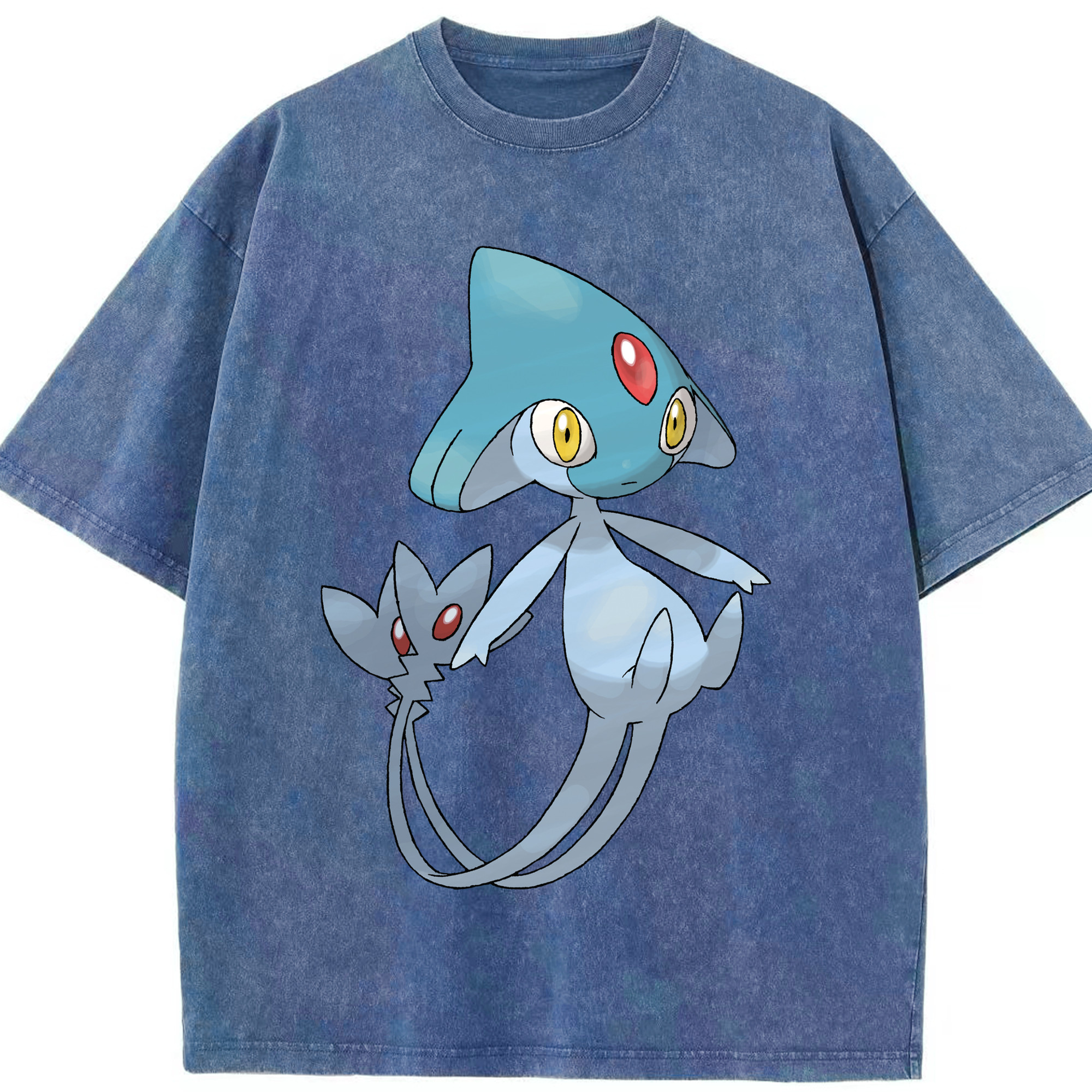 （画像用） ポケットモンスター Pokémon 綿100% ヴィンテージ風 半袖Tシャツ（フロントプリント）
