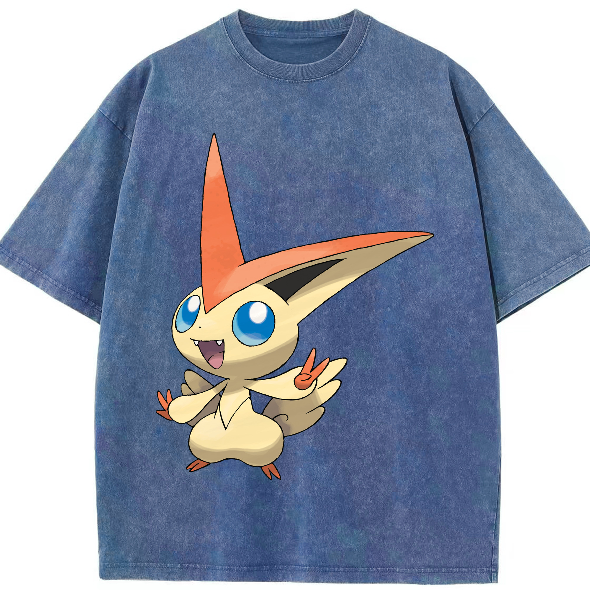（画像用） ポケットモンスター Pokémon 綿100% ヴィンテージ風 半袖Tシャツ（フロントプリント）