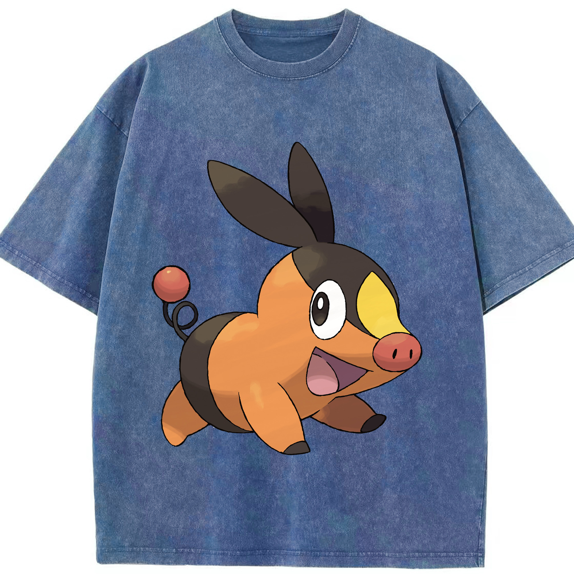 （画像用） ポケットモンスター Pokémon 綿100% ヴィンテージ風 半袖Tシャツ（フロントプリント）
