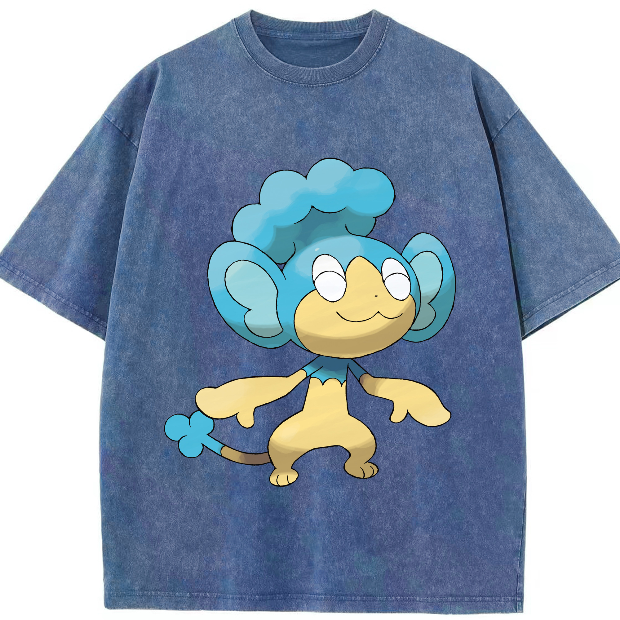 （画像用） ポケットモンスター Pokémon 綿100% ヴィンテージ風 半袖Tシャツ（フロントプリント）