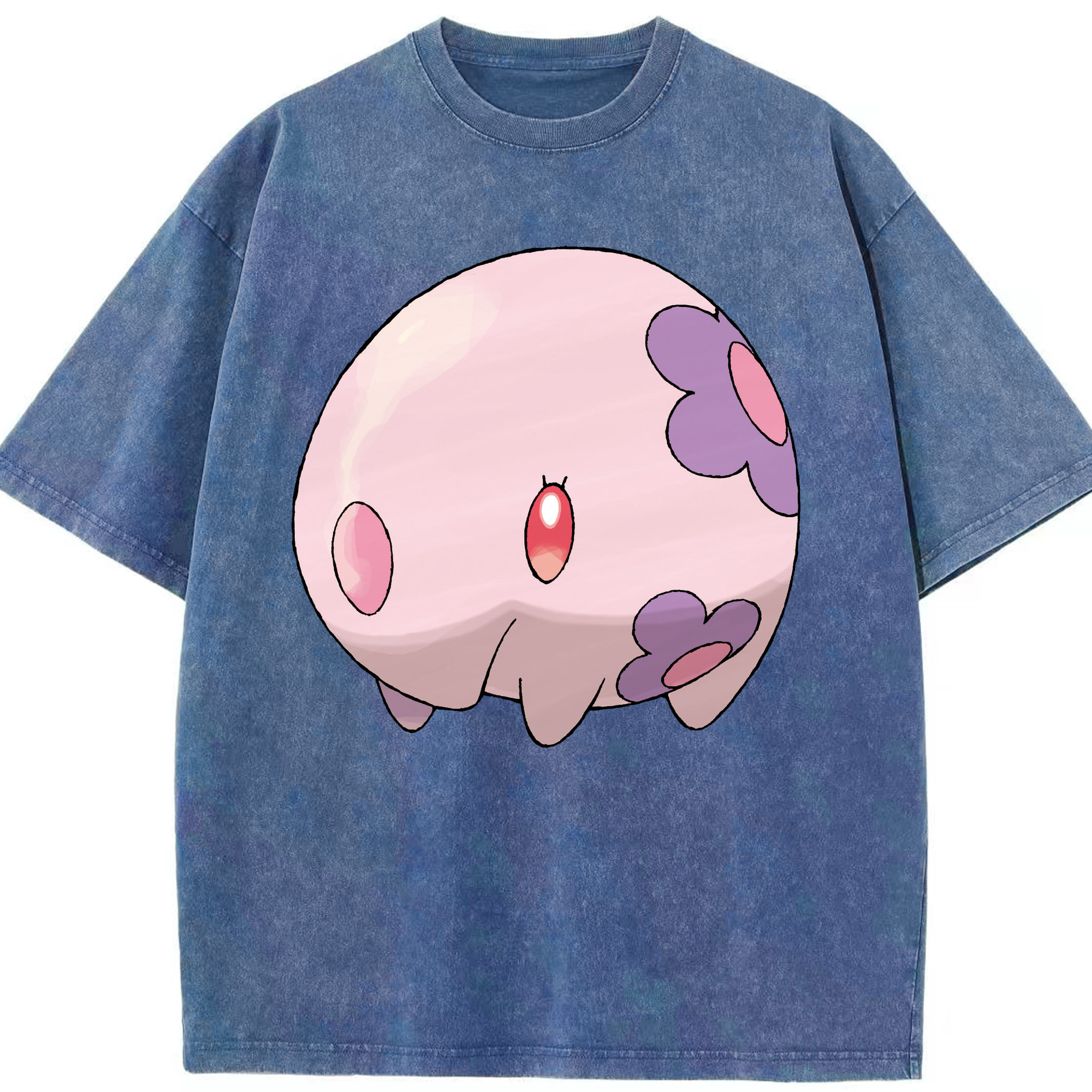 （画像用） ポケットモンスター Pokémon 綿100% ヴィンテージ風 半袖Tシャツ（フロントプリント）