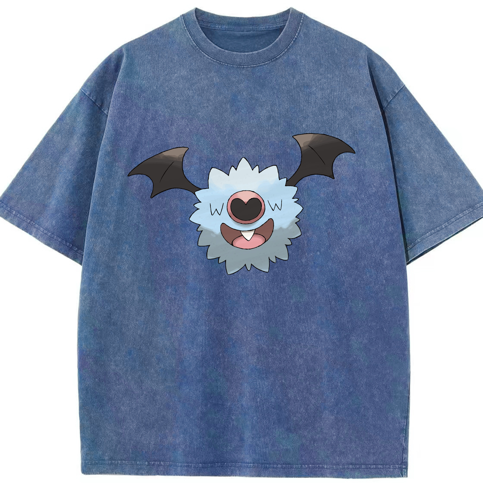 （画像用） ポケットモンスター Pokémon 綿100% ヴィンテージ風 半袖Tシャツ（フロントプリント）