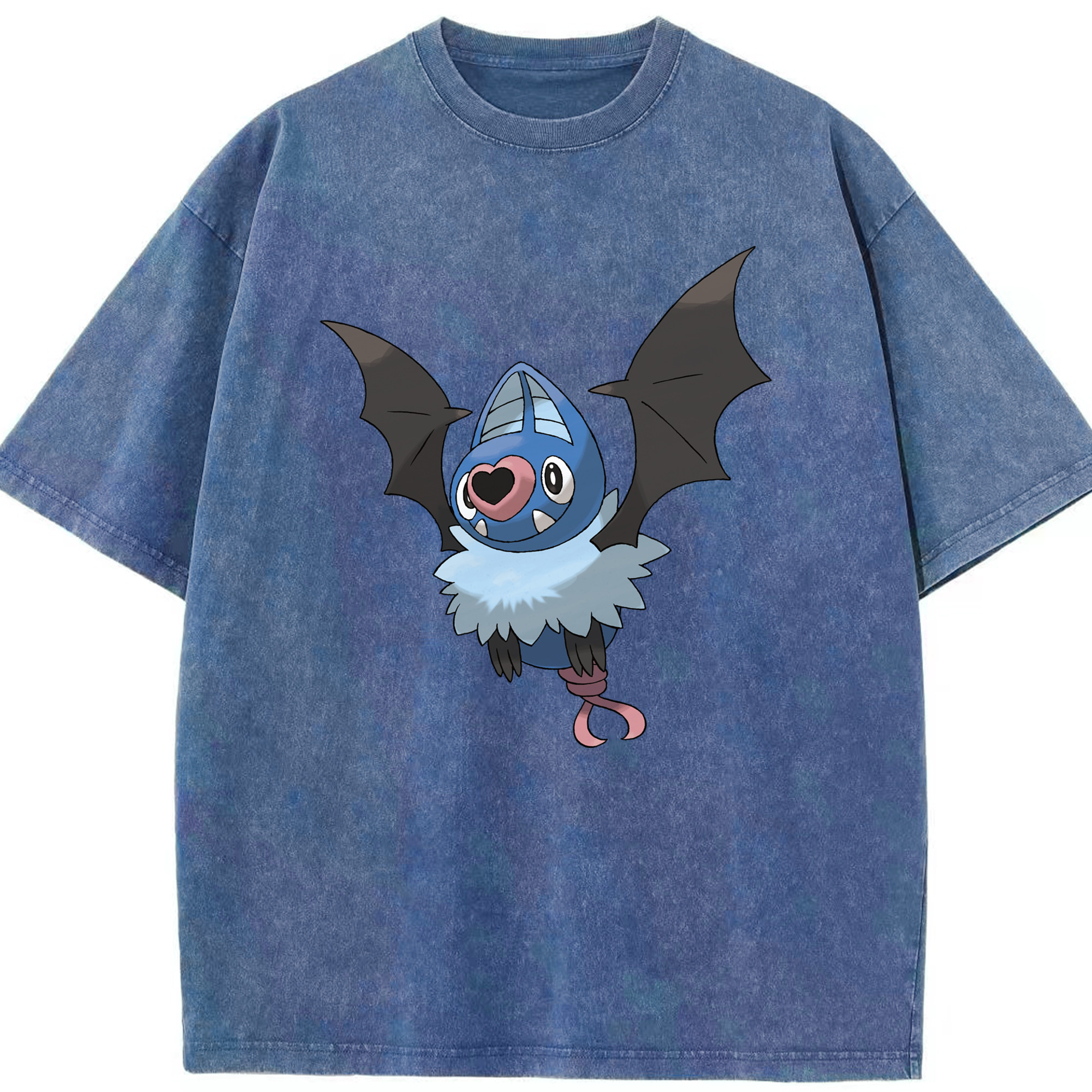 （画像用） ポケットモンスター Pokémon 綿100% ヴィンテージ風 半袖Tシャツ（フロントプリント）