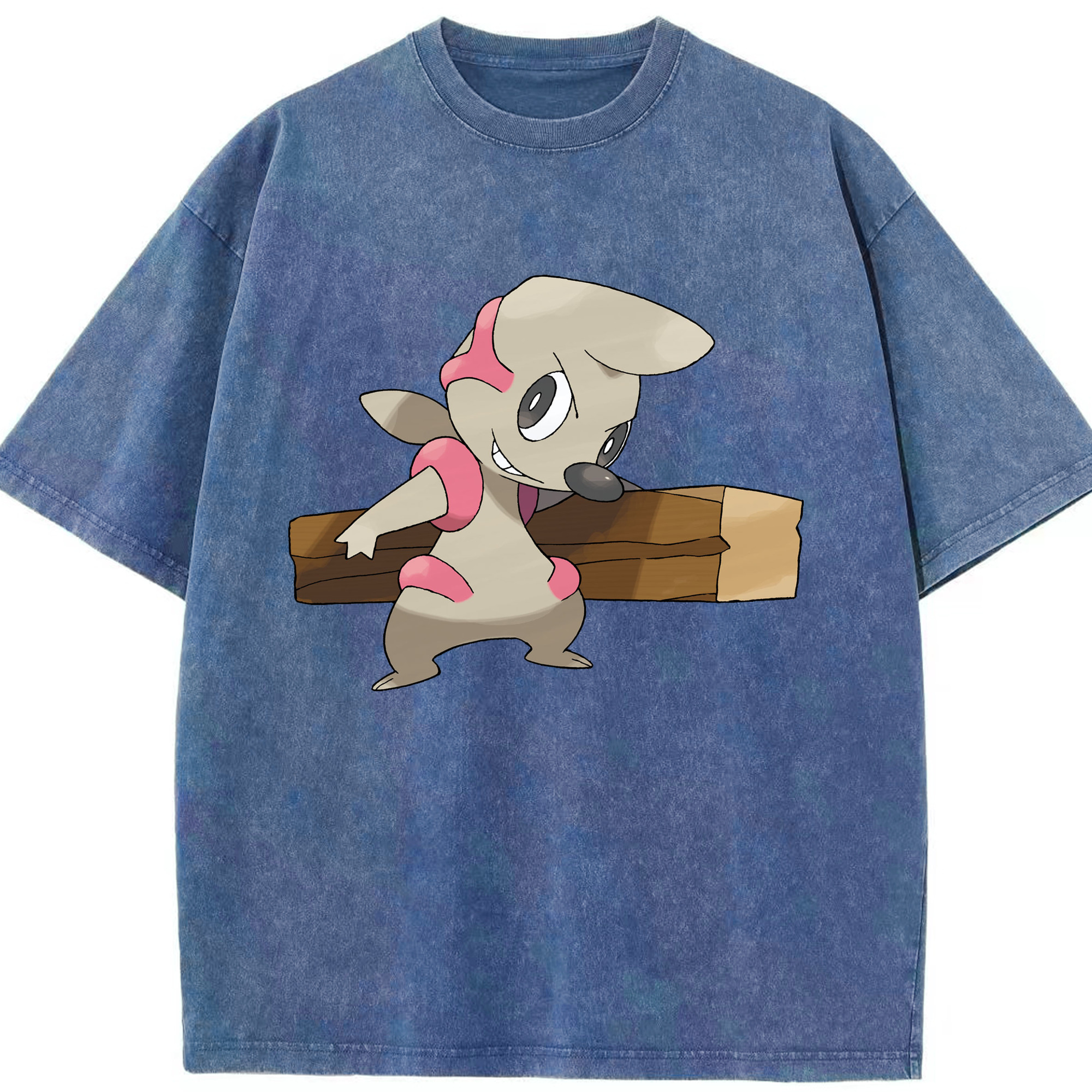 （画像用） ポケットモンスター Pokémon 綿100% ヴィンテージ風 半袖Tシャツ（フロントプリント）