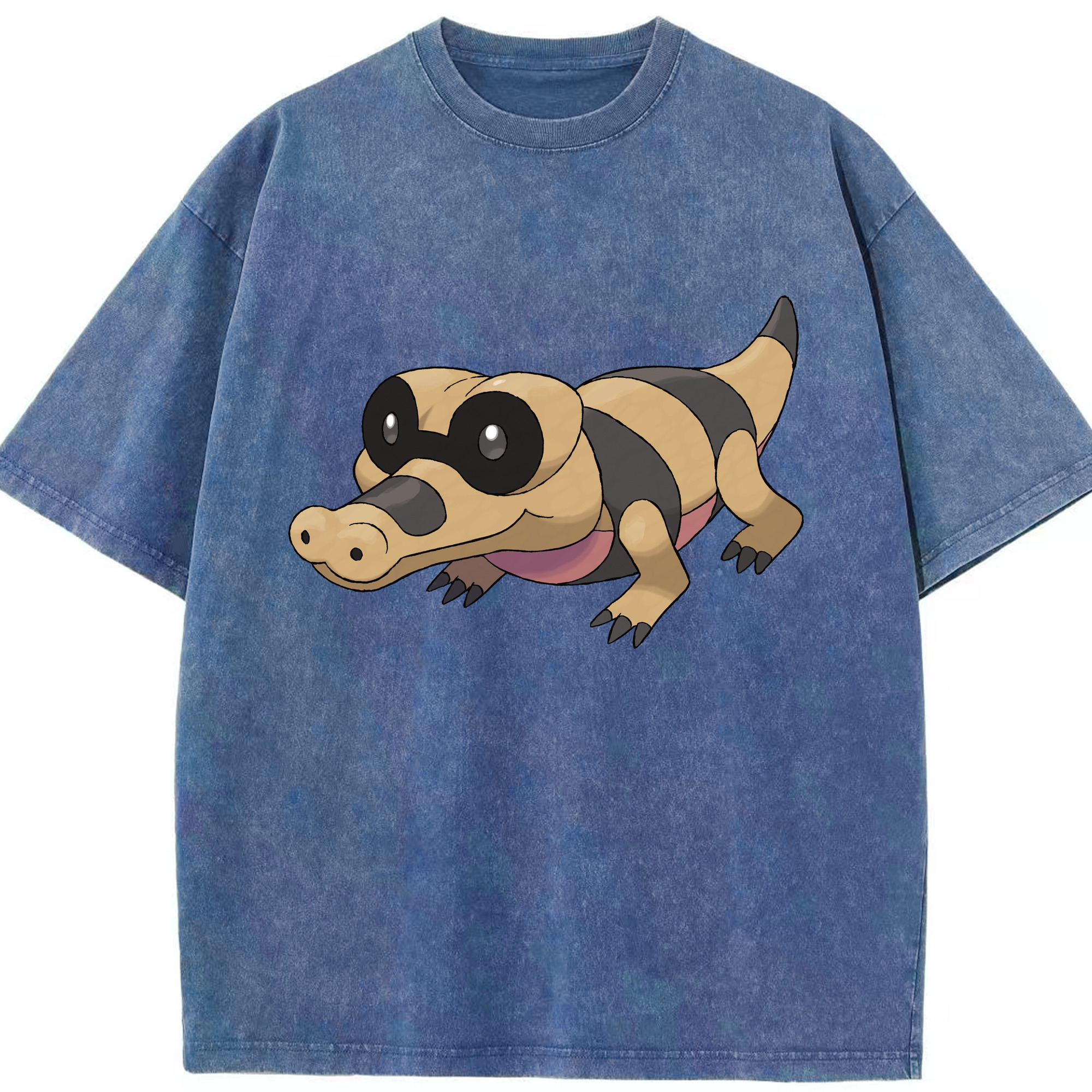 （画像用） ポケットモンスター Pokémon 綿100% ヴィンテージ風 半袖Tシャツ（フロントプリント）