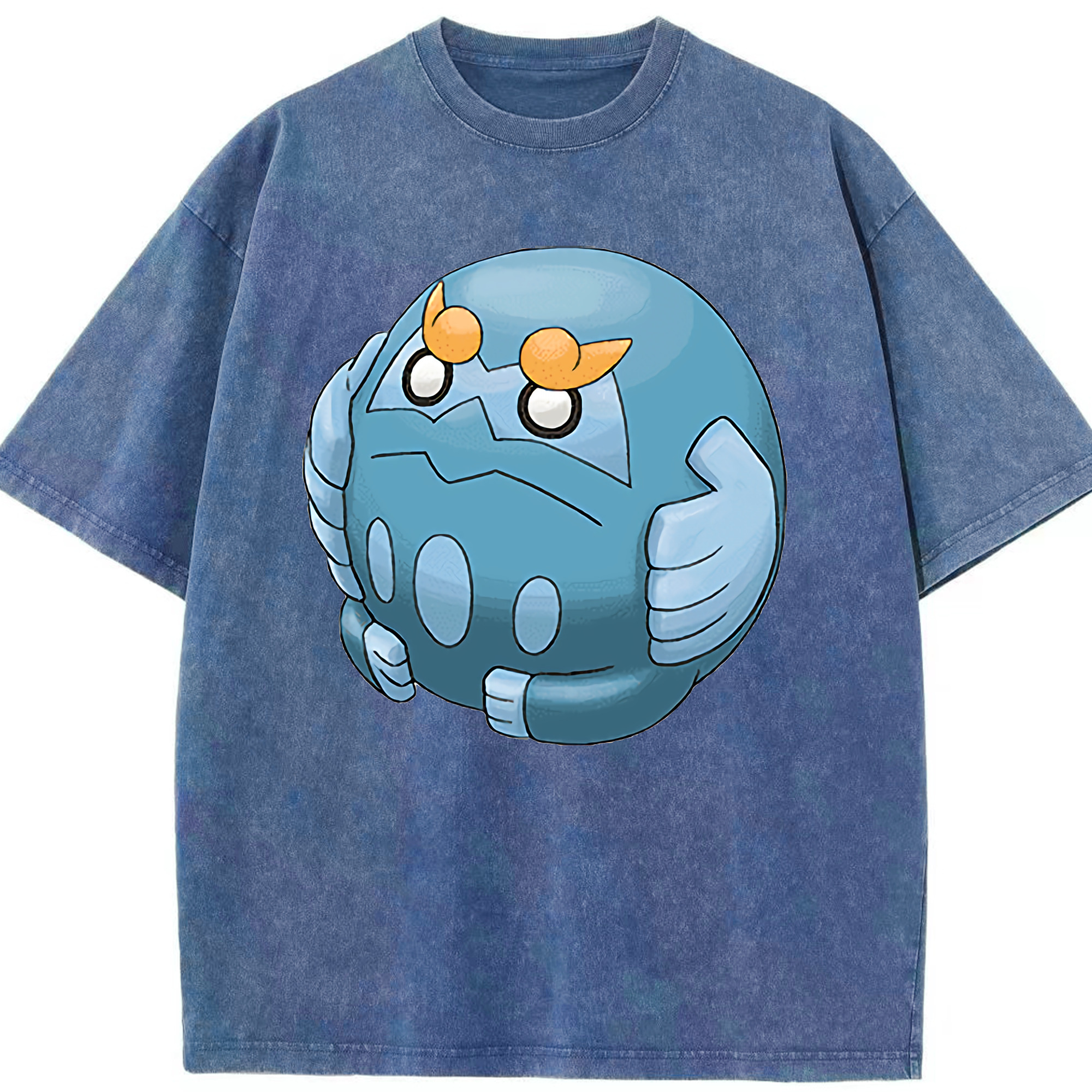 （画像用） ポケットモンスター Pokémon 綿100% ヴィンテージ風 半袖Tシャツ（フロントプリント）