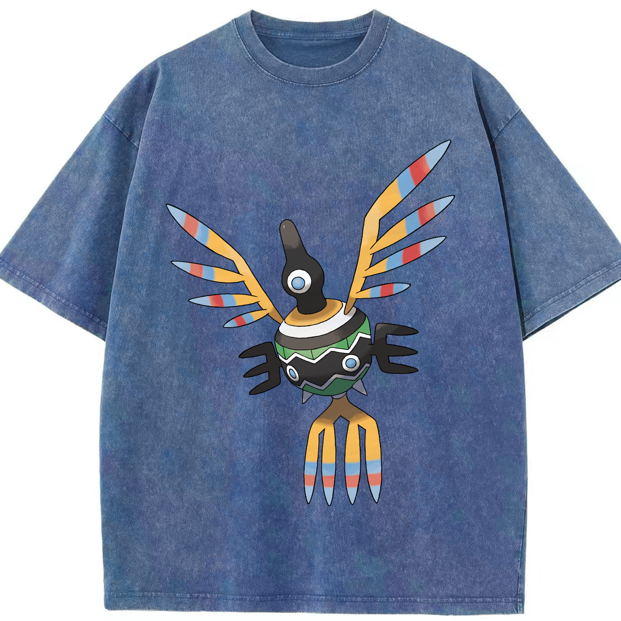 （画像用） ポケットモンスター Pokémon 綿100% ヴィンテージ風 半袖Tシャツ（フロントプリント）
