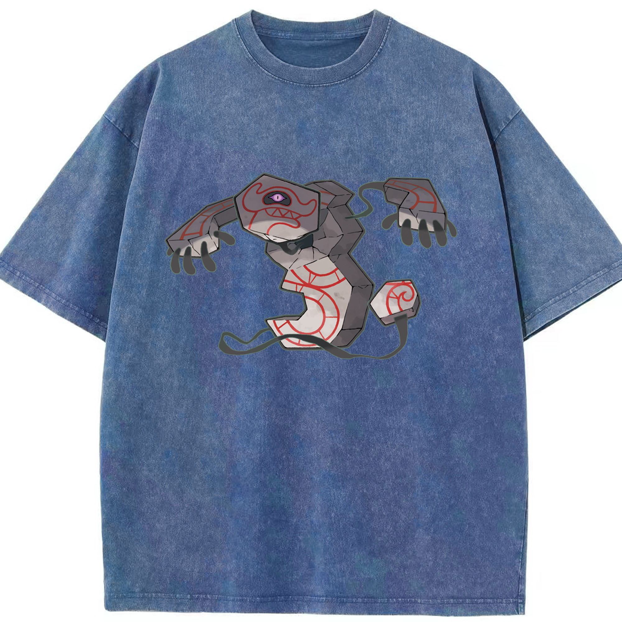 （画像用） ポケットモンスター Pokémon 綿100% ヴィンテージ風 半袖Tシャツ（フロントプリント）