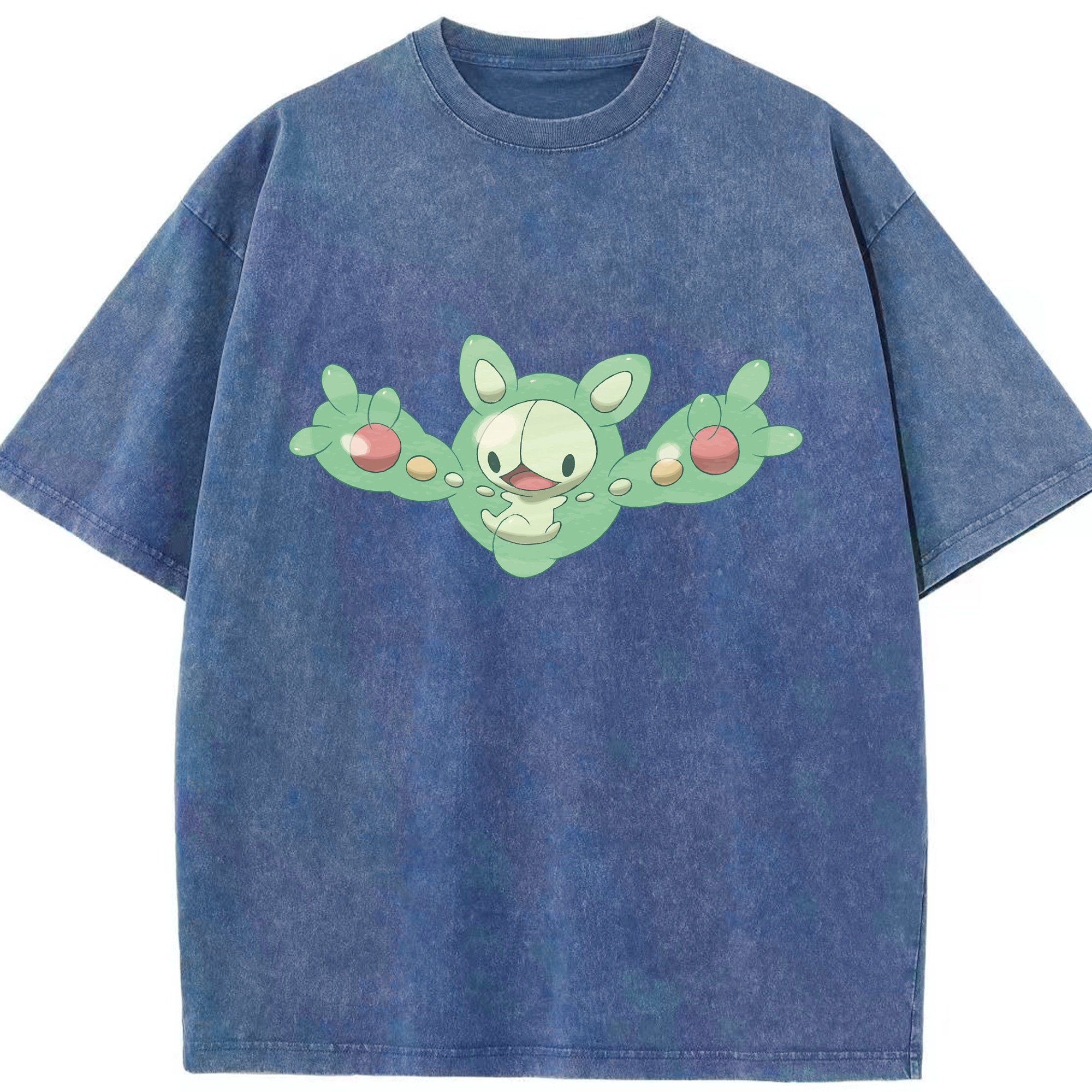 （画像用） ポケットモンスター Pokémon 綿100% ヴィンテージ風 半袖Tシャツ（フロントプリント）
