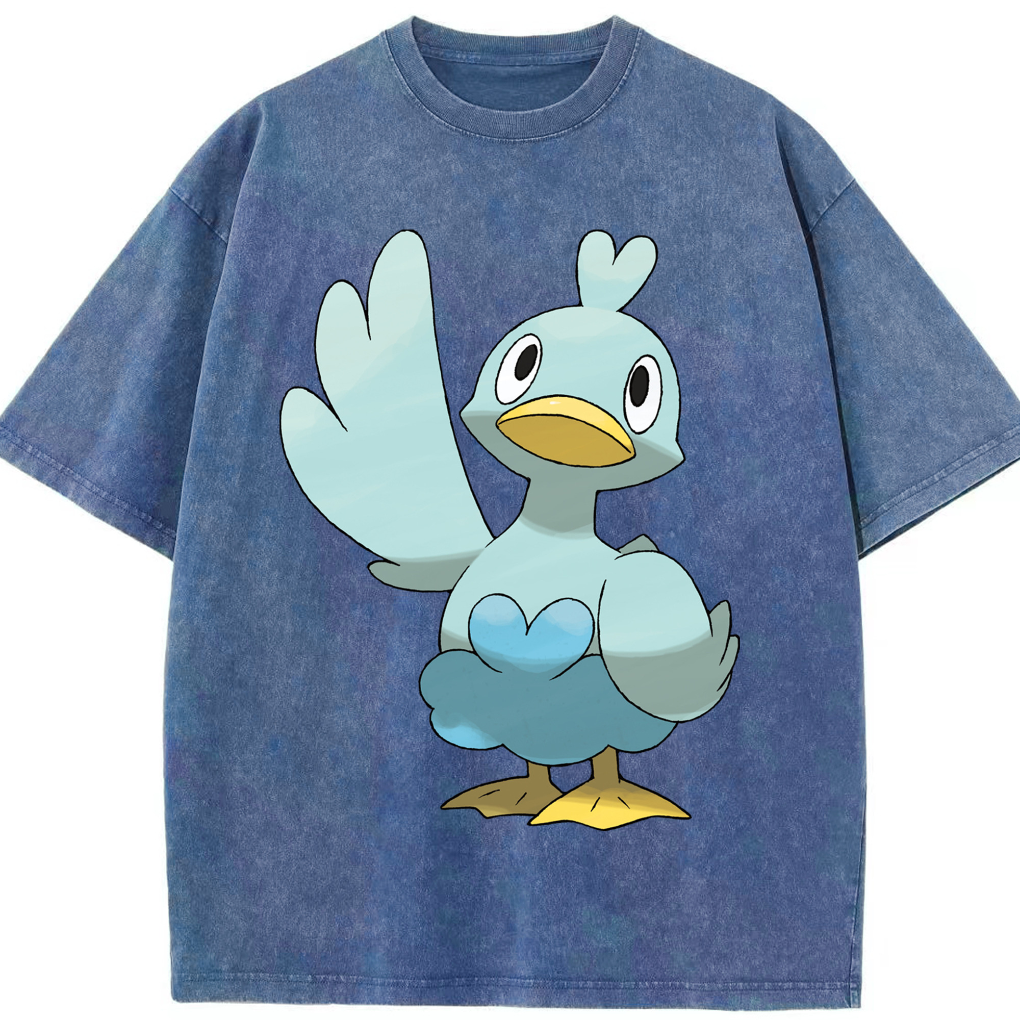（画像用） ポケットモンスター Pokémon 綿100% ヴィンテージ風 半袖Tシャツ（フロントプリント）