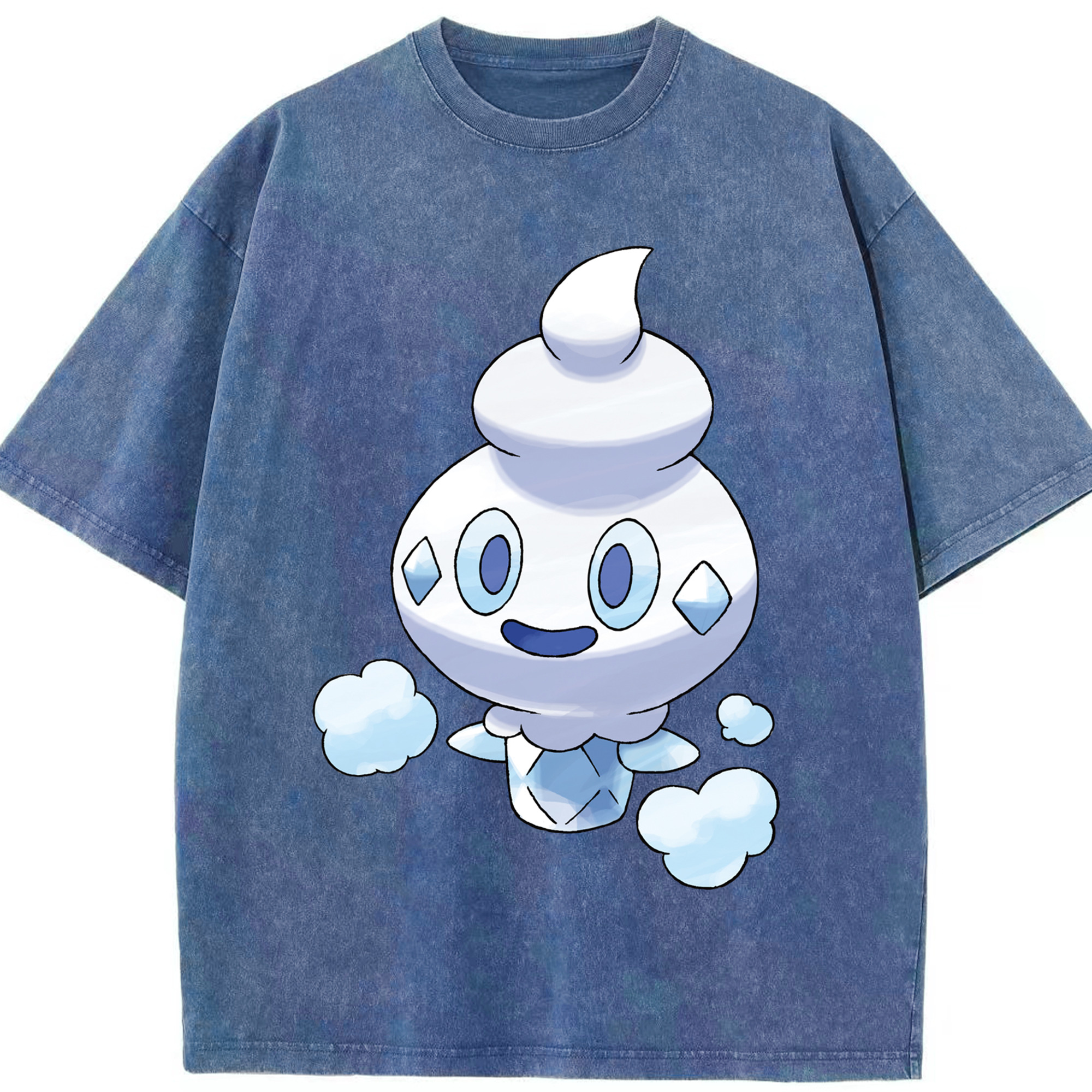 （画像用） ポケットモンスター Pokémon 綿100% ヴィンテージ風 半袖Tシャツ（フロントプリント）