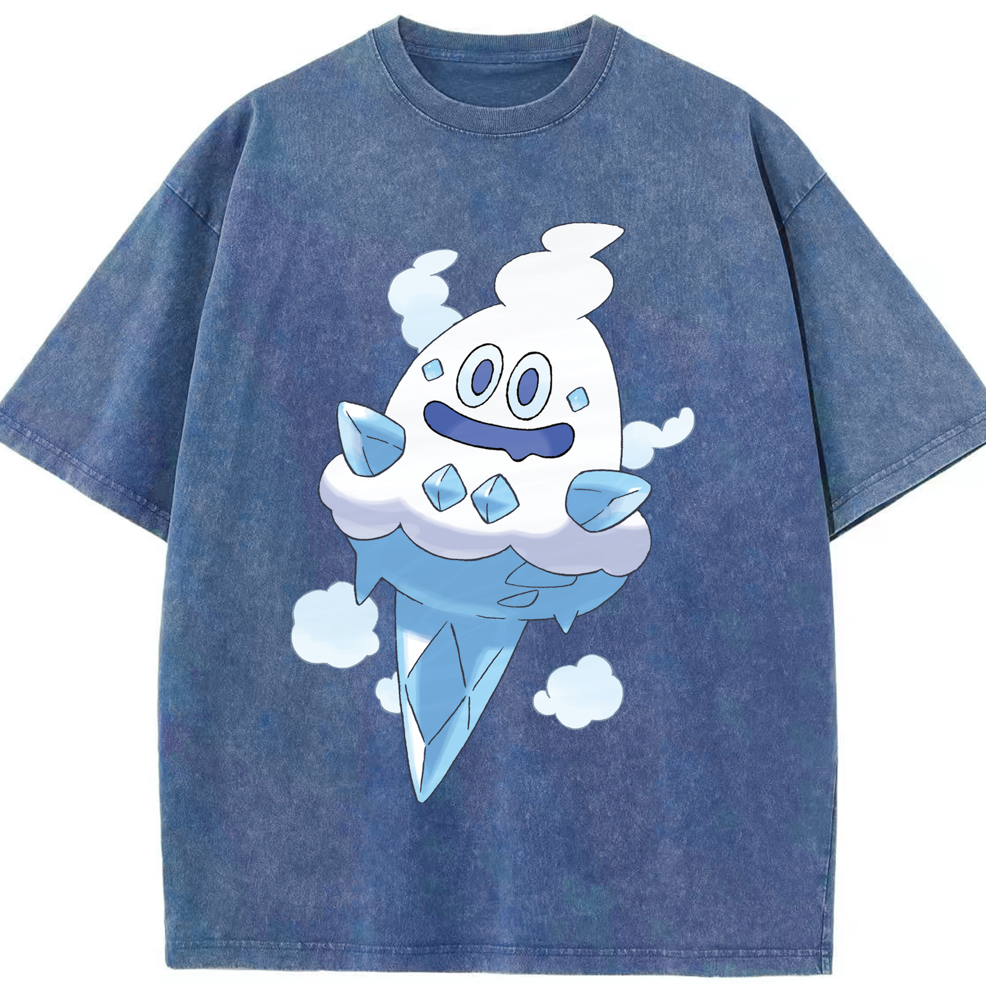 （画像用） ポケットモンスター Pokémon 綿100% ヴィンテージ風 半袖Tシャツ（フロントプリント）