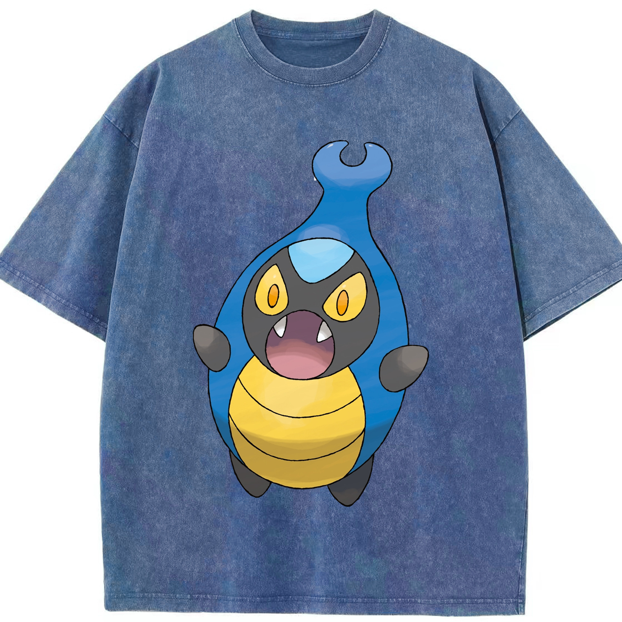 （画像用） ポケットモンスター Pokémon 綿100% ヴィンテージ風 半袖Tシャツ（フロントプリント）