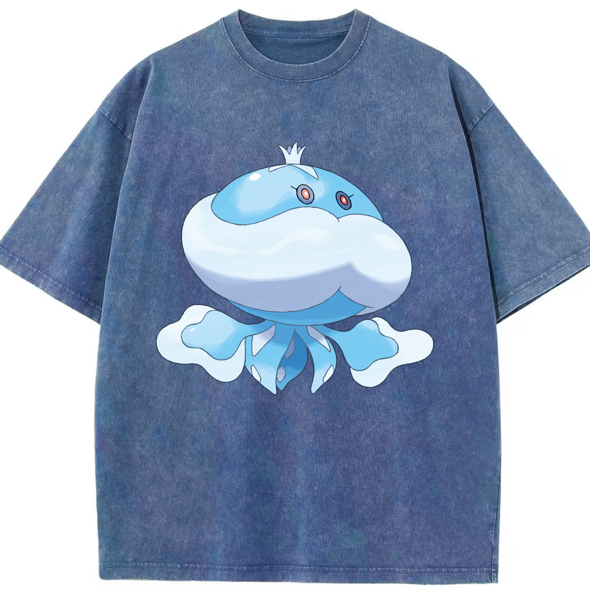 （画像用） ポケットモンスター Pokémon 綿100% ヴィンテージ風 半袖Tシャツ（フロントプリント）