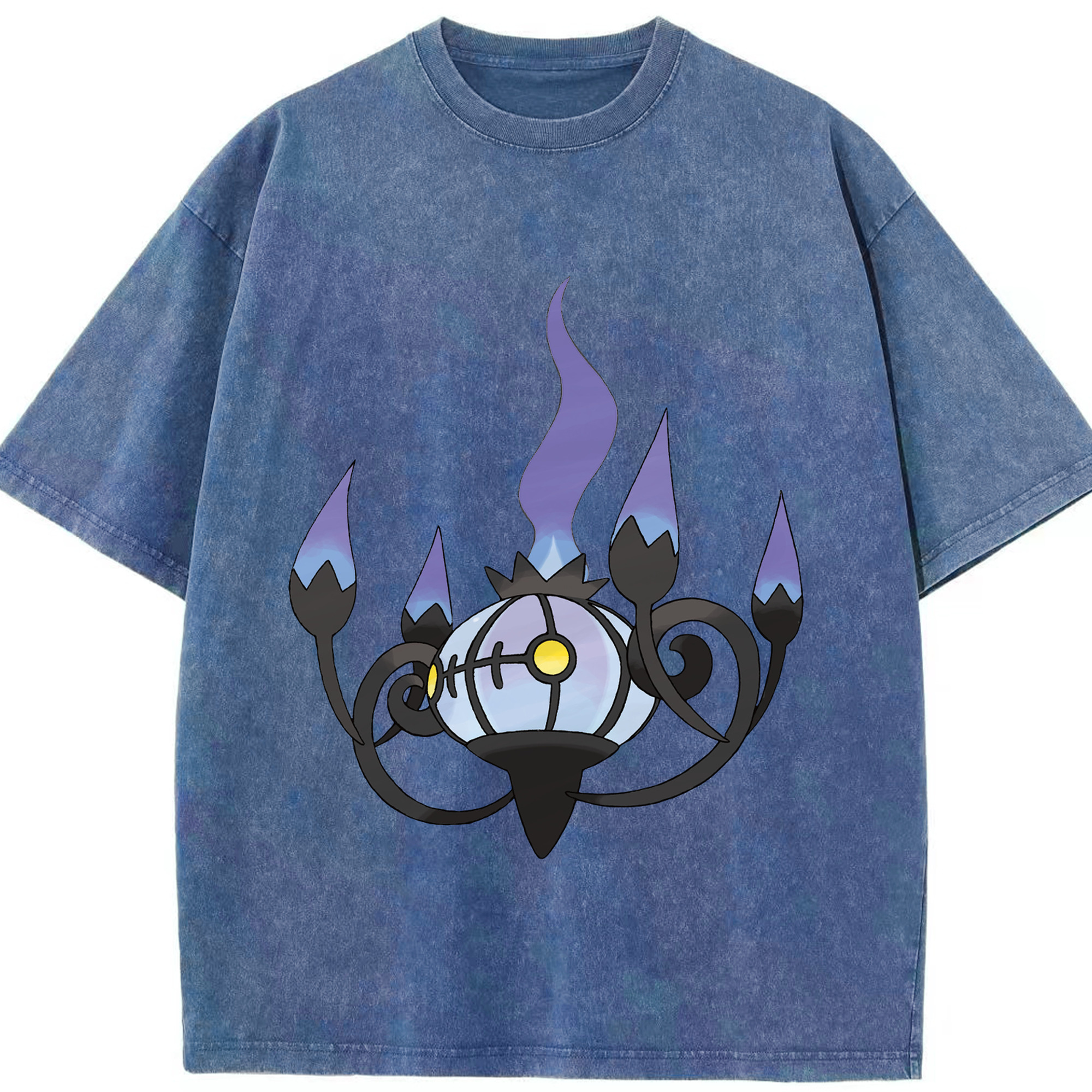 （画像用） ポケットモンスター Pokémon 綿100% ヴィンテージ風 半袖Tシャツ（フロントプリント）