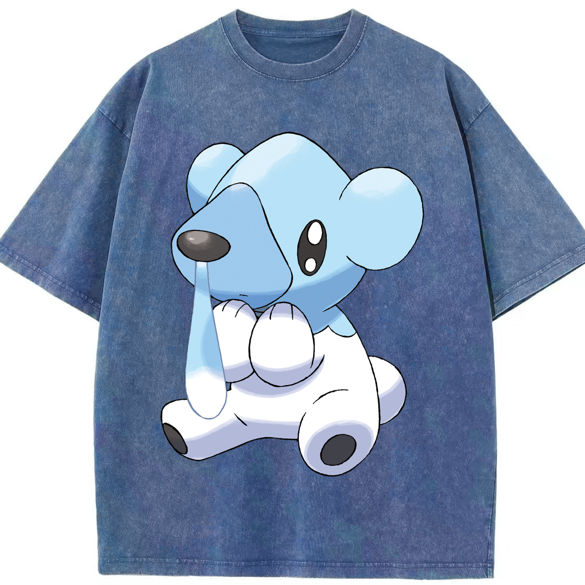 （画像用） ポケットモンスター Pokémon 綿100% ヴィンテージ風 半袖Tシャツ（フロントプリント）