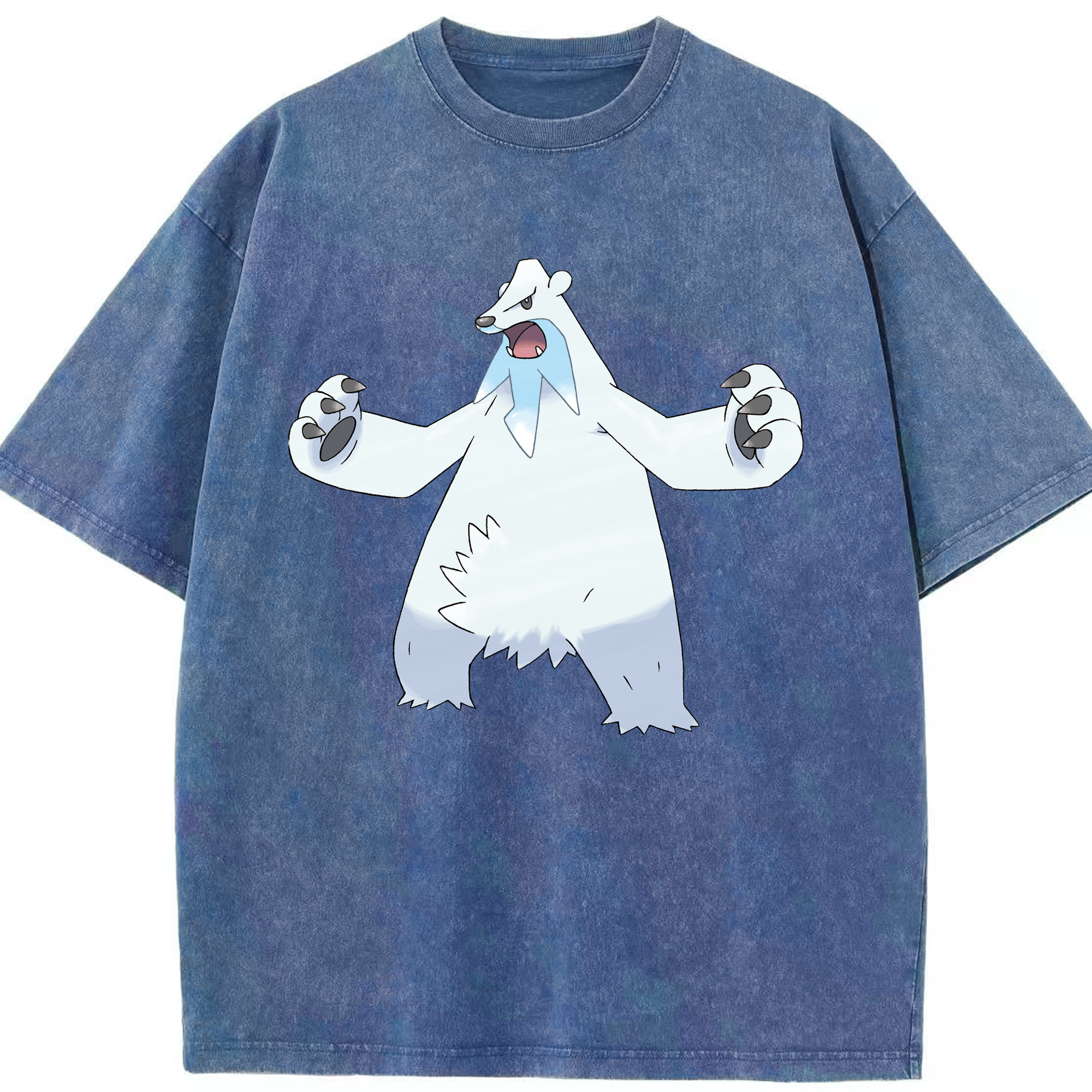 （画像用） ポケットモンスター Pokémon 綿100% ヴィンテージ風 半袖Tシャツ（フロントプリント）