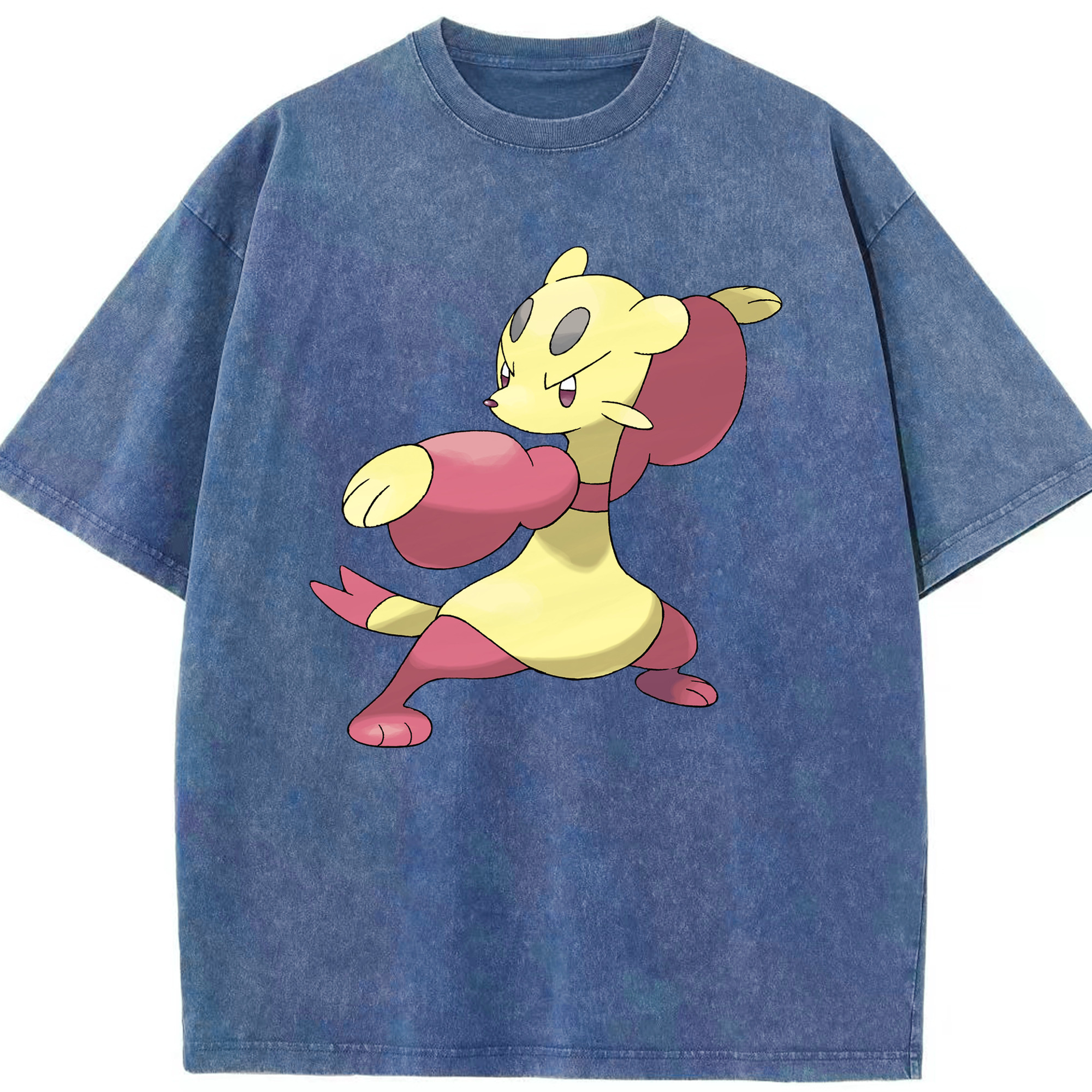 （画像用） ポケットモンスター Pokémon 綿100% ヴィンテージ風 半袖Tシャツ（フロントプリント）