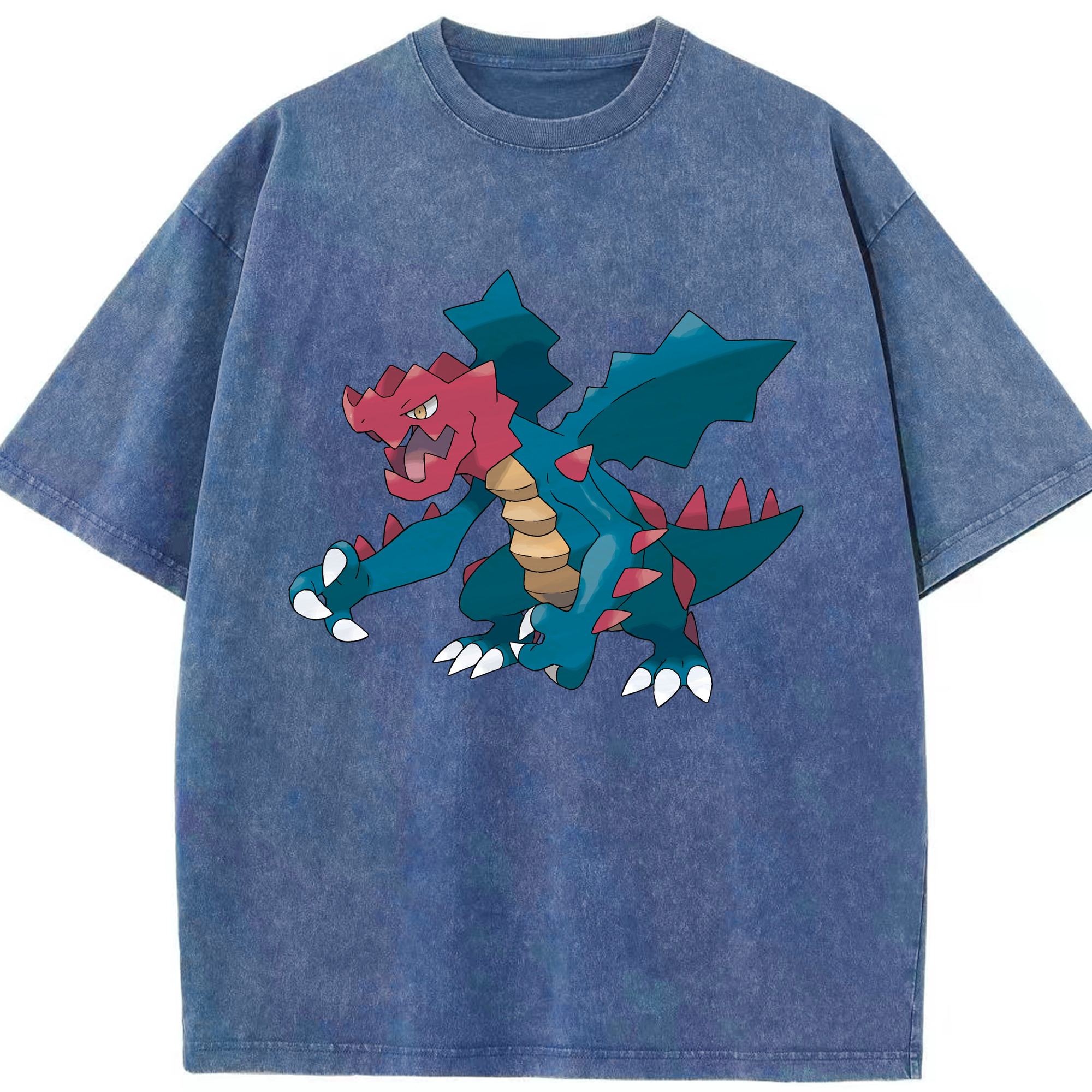（画像用） ポケットモンスター Pokémon 綿100% ヴィンテージ風 半袖Tシャツ（フロントプリント）