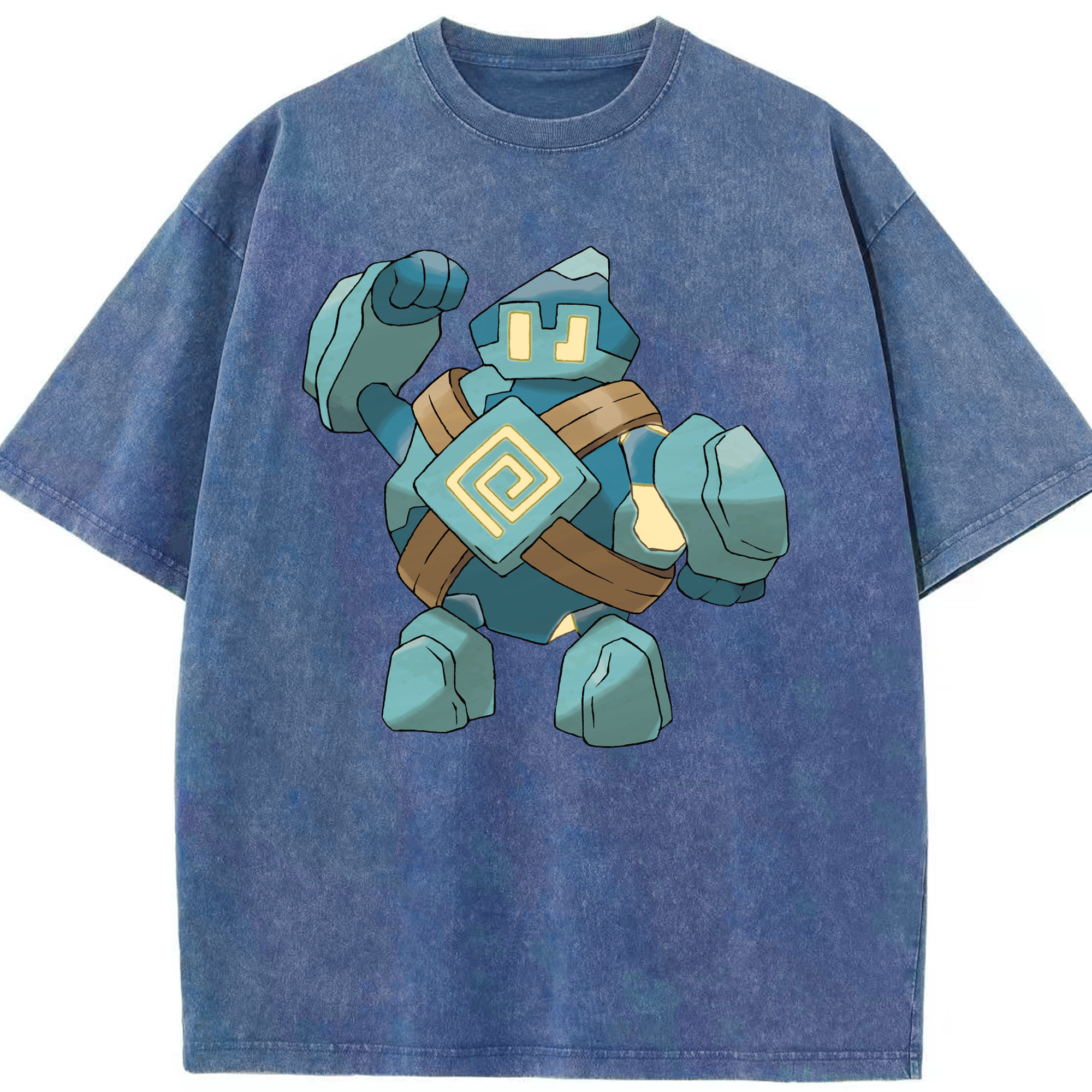 （画像用） ポケットモンスター Pokémon 綿100% ヴィンテージ風 半袖Tシャツ（フロントプリント）
