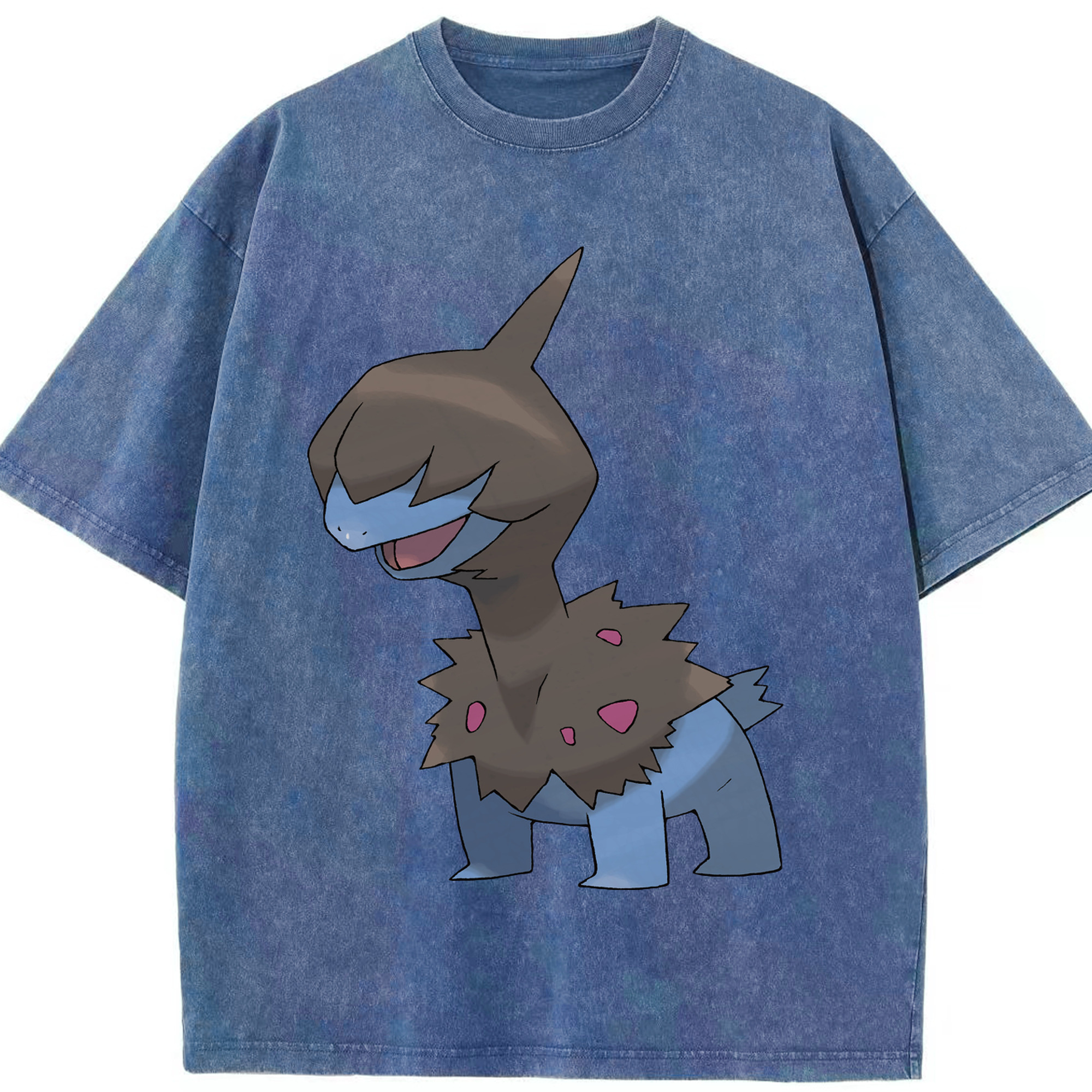 （画像用） ポケットモンスター Pokémon 綿100% ヴィンテージ風 半袖Tシャツ（フロントプリント）