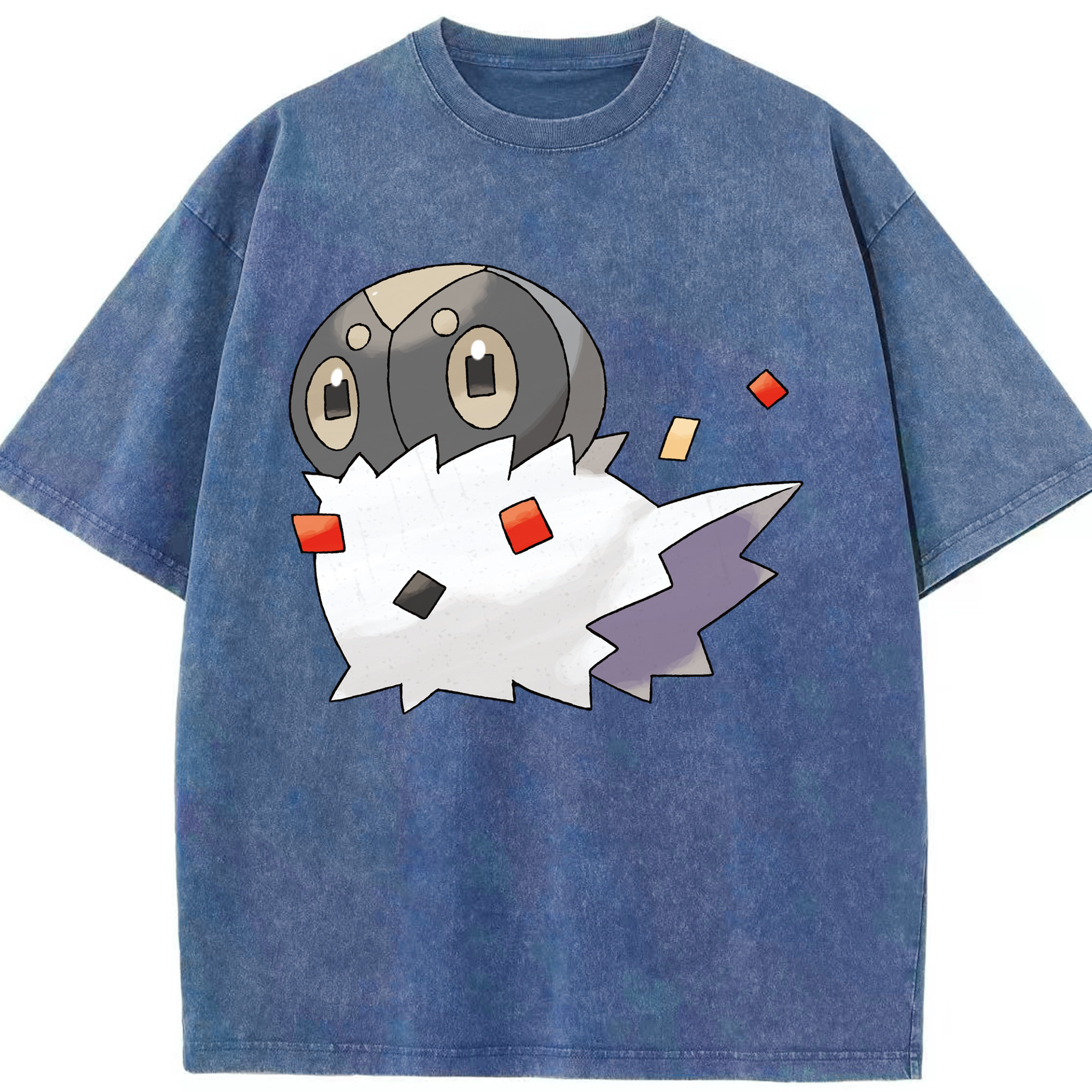 （画像用） ポケットモンスター Pokémon 綿100% ヴィンテージ風 半袖Tシャツ（フロントプリント）