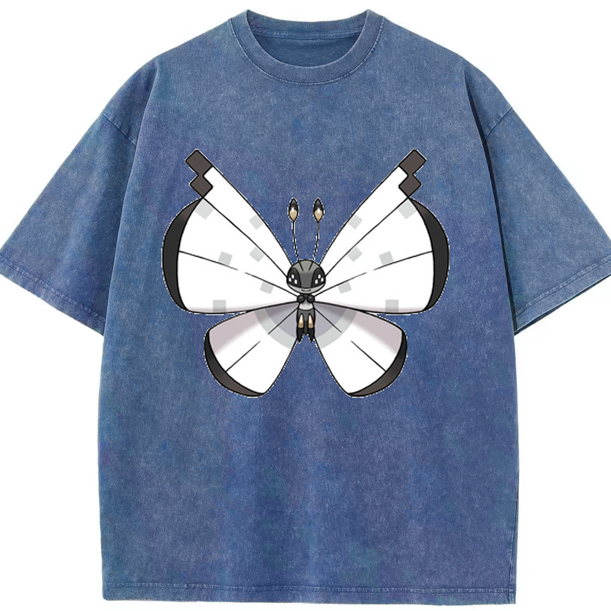 （画像用） ポケットモンスター Pokémon 綿100% ヴィンテージ風 半袖Tシャツ（フロントプリント）