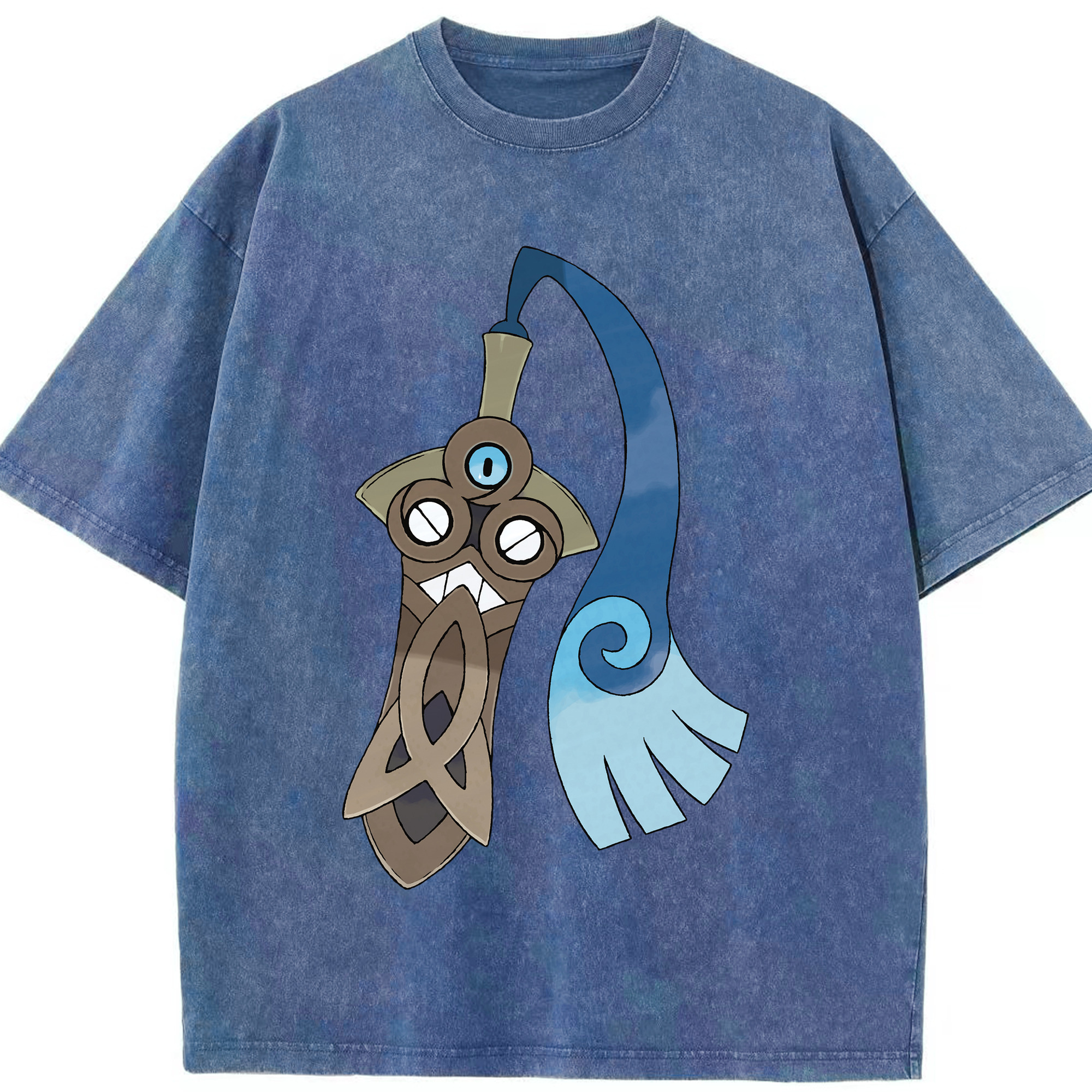 （画像用） ポケットモンスター Pokémon 綿100% ヴィンテージ風 半袖Tシャツ（フロントプリント）