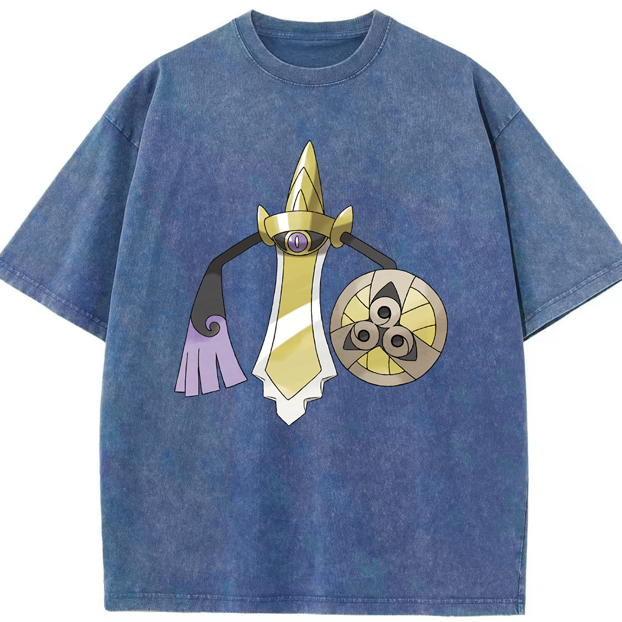 （画像用） ポケットモンスター Pokémon 綿100% ヴィンテージ風 半袖Tシャツ（フロントプリント）