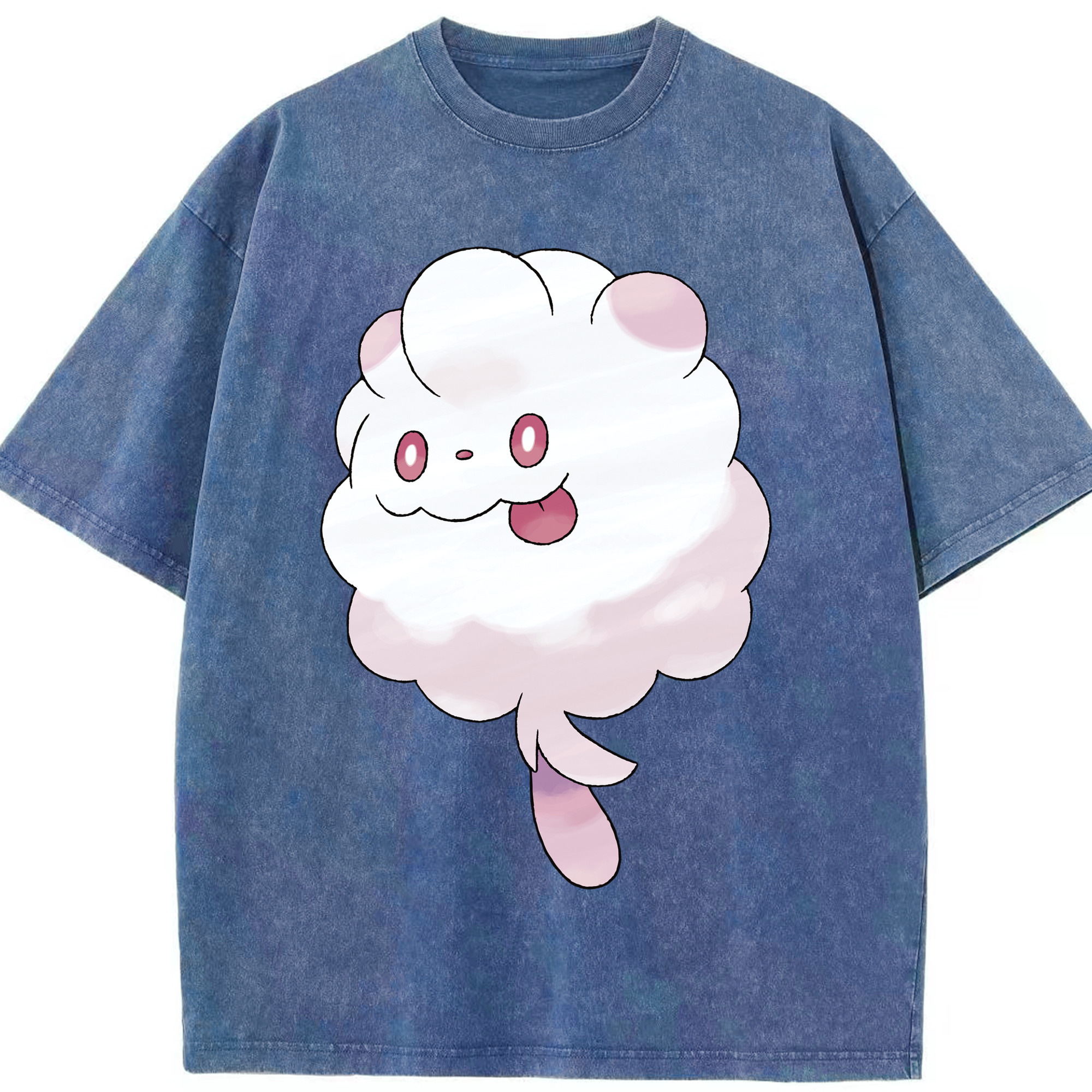 （画像用） ポケットモンスター Pokémon 綿100% ヴィンテージ風 半袖Tシャツ（フロントプリント）