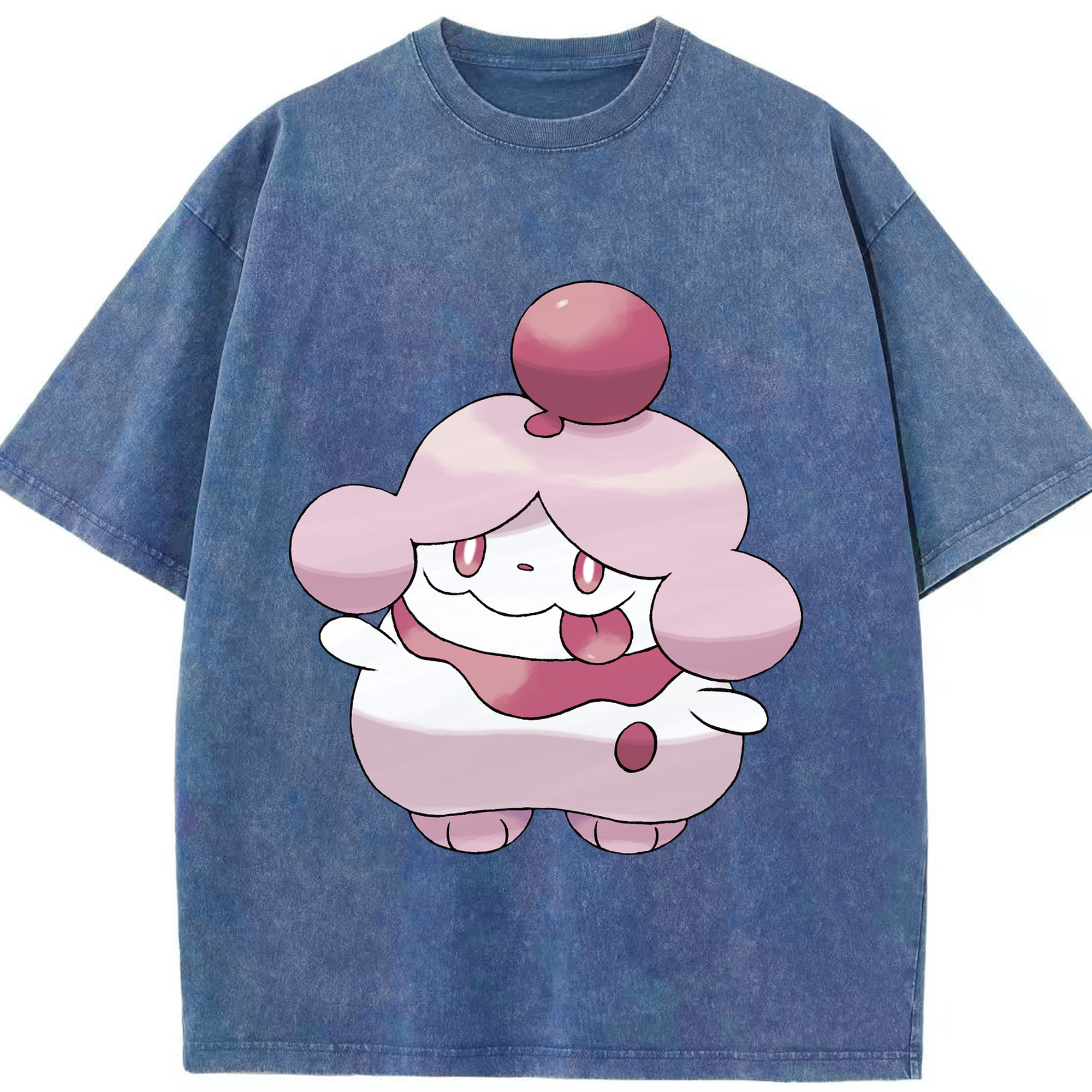 （画像用） ポケットモンスター Pokémon 綿100% ヴィンテージ風 半袖Tシャツ（フロントプリント）