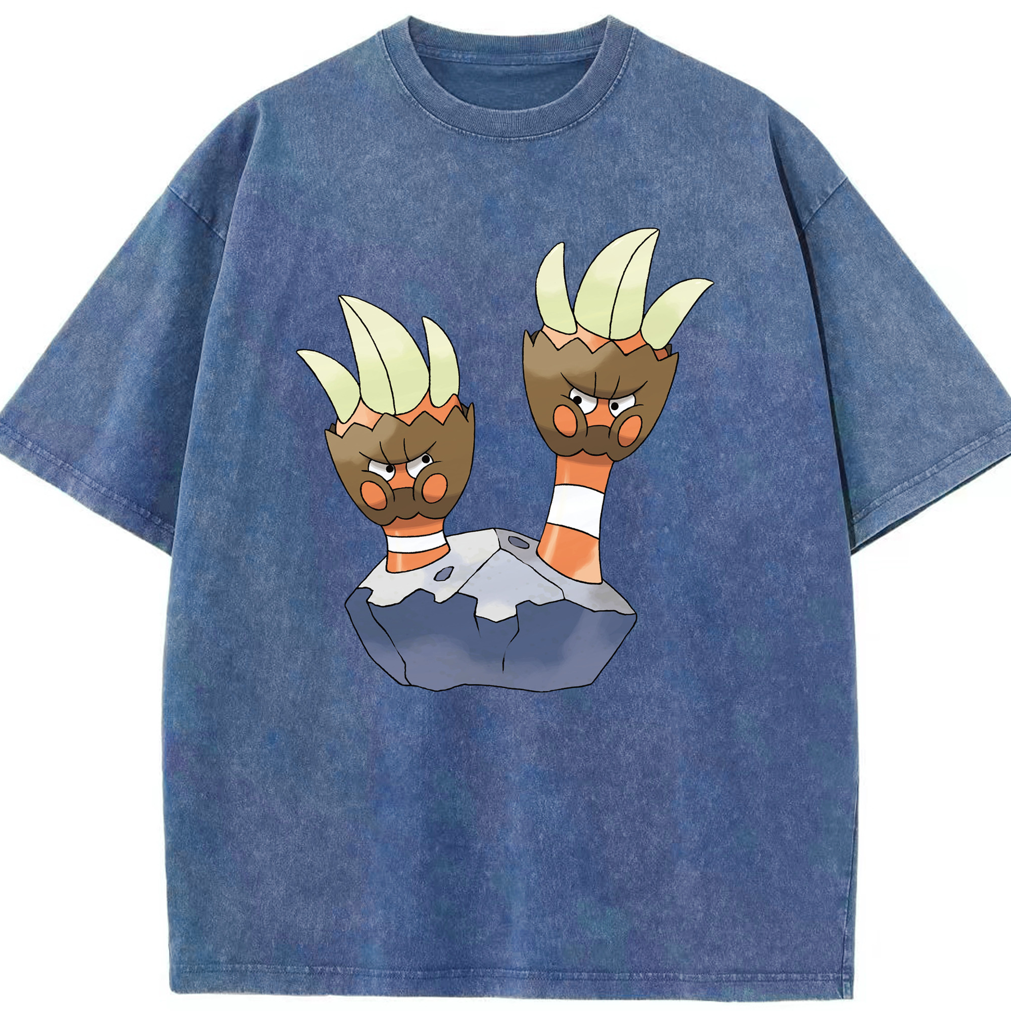 （画像用） ポケットモンスター Pokémon 綿100% ヴィンテージ風 半袖Tシャツ（フロントプリント）