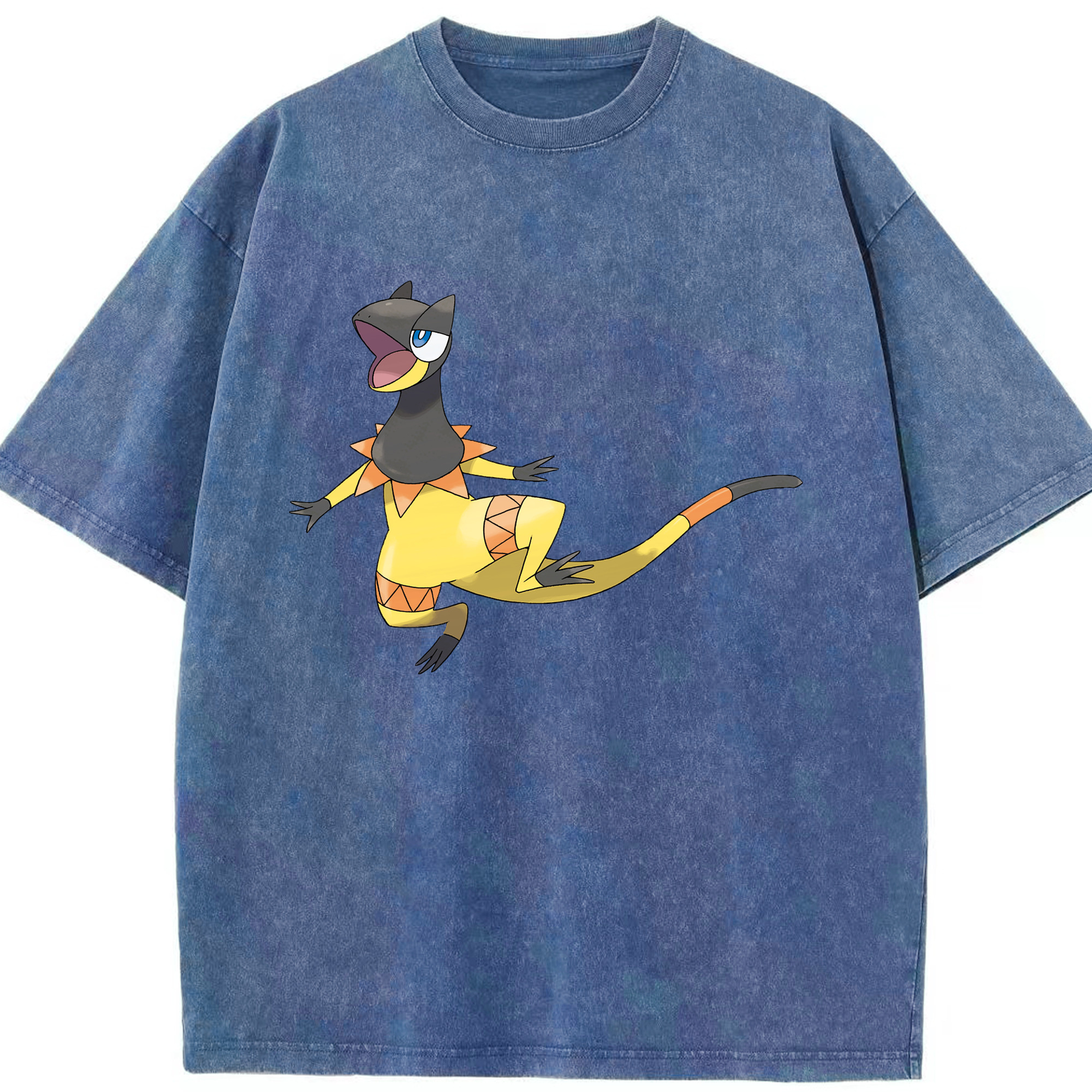 （画像用） ポケットモンスター Pokémon 綿100% ヴィンテージ風 半袖Tシャツ（フロントプリント）