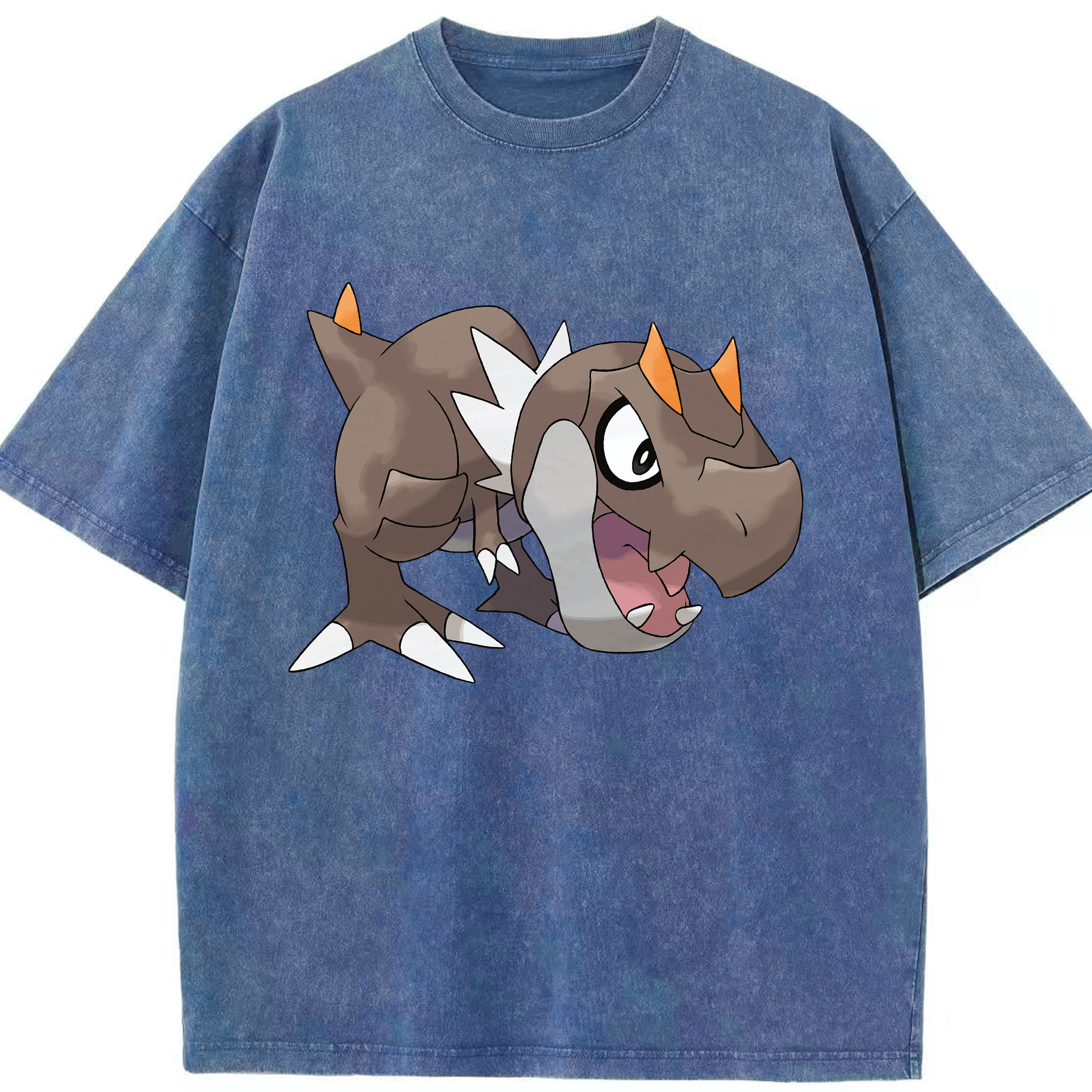 （画像用） ポケットモンスター Pokémon 綿100% ヴィンテージ風 半袖Tシャツ（フロントプリント）