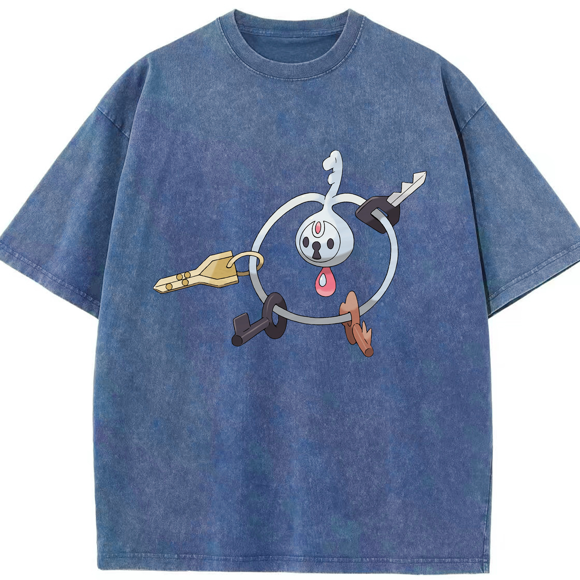 （画像用） ポケットモンスター Pokémon 綿100% ヴィンテージ風 半袖Tシャツ（フロントプリント）