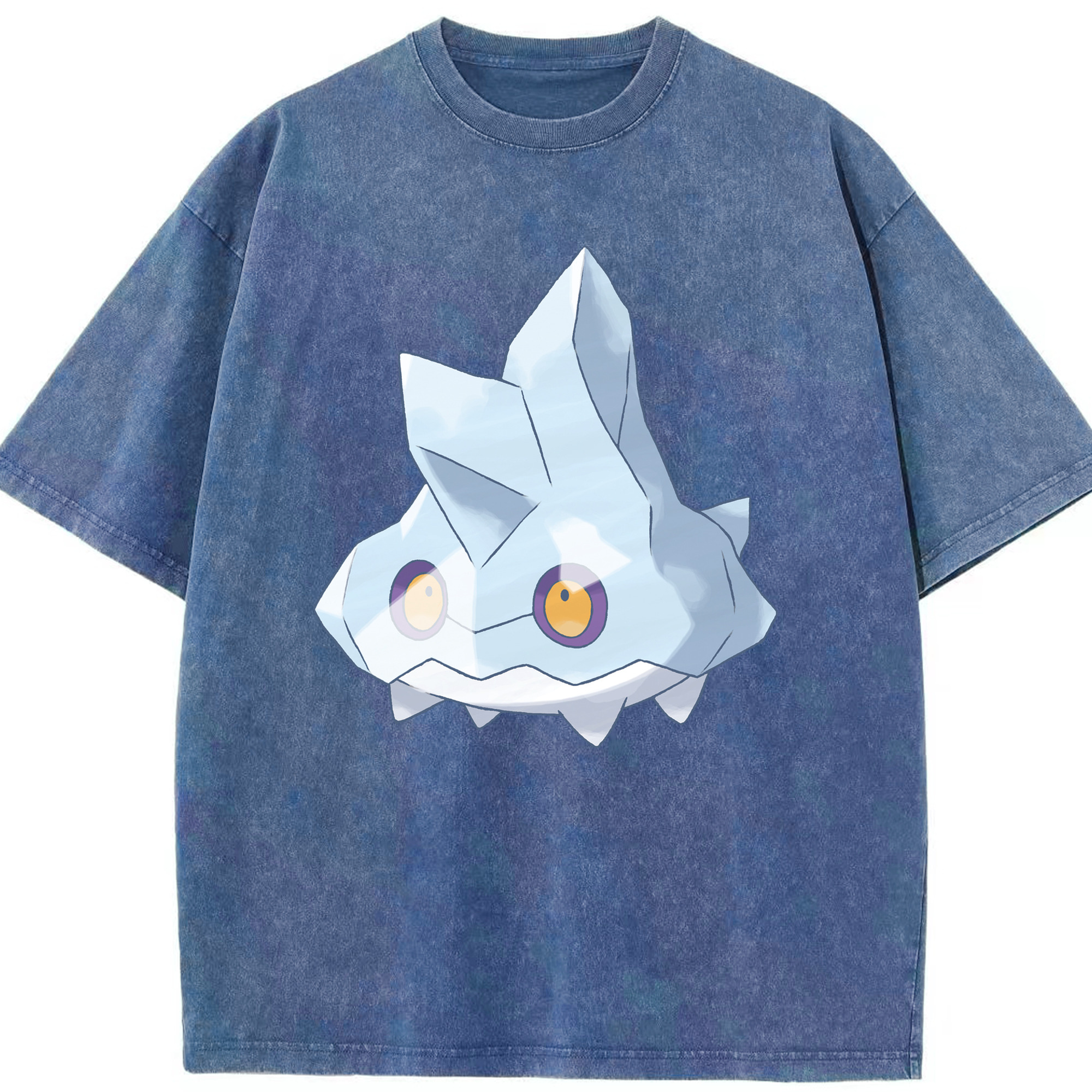（画像用） ポケットモンスター Pokémon 綿100% ヴィンテージ風 半袖Tシャツ（フロントプリント）