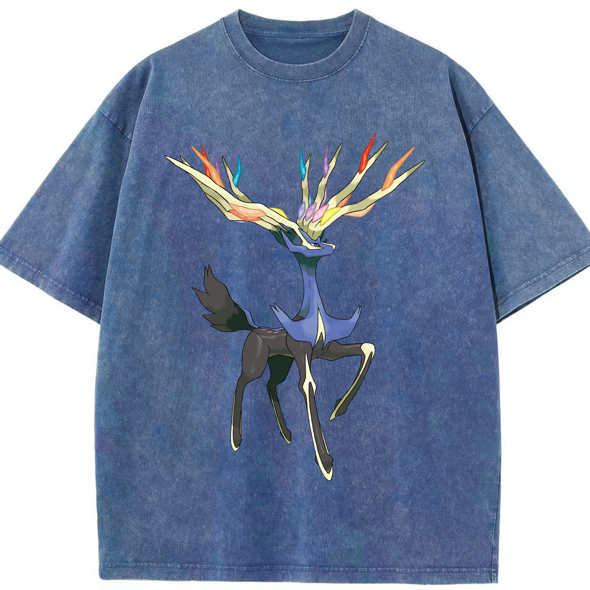 （画像用） ポケットモンスター Pokémon 綿100% ヴィンテージ風 半袖Tシャツ（フロントプリント）
