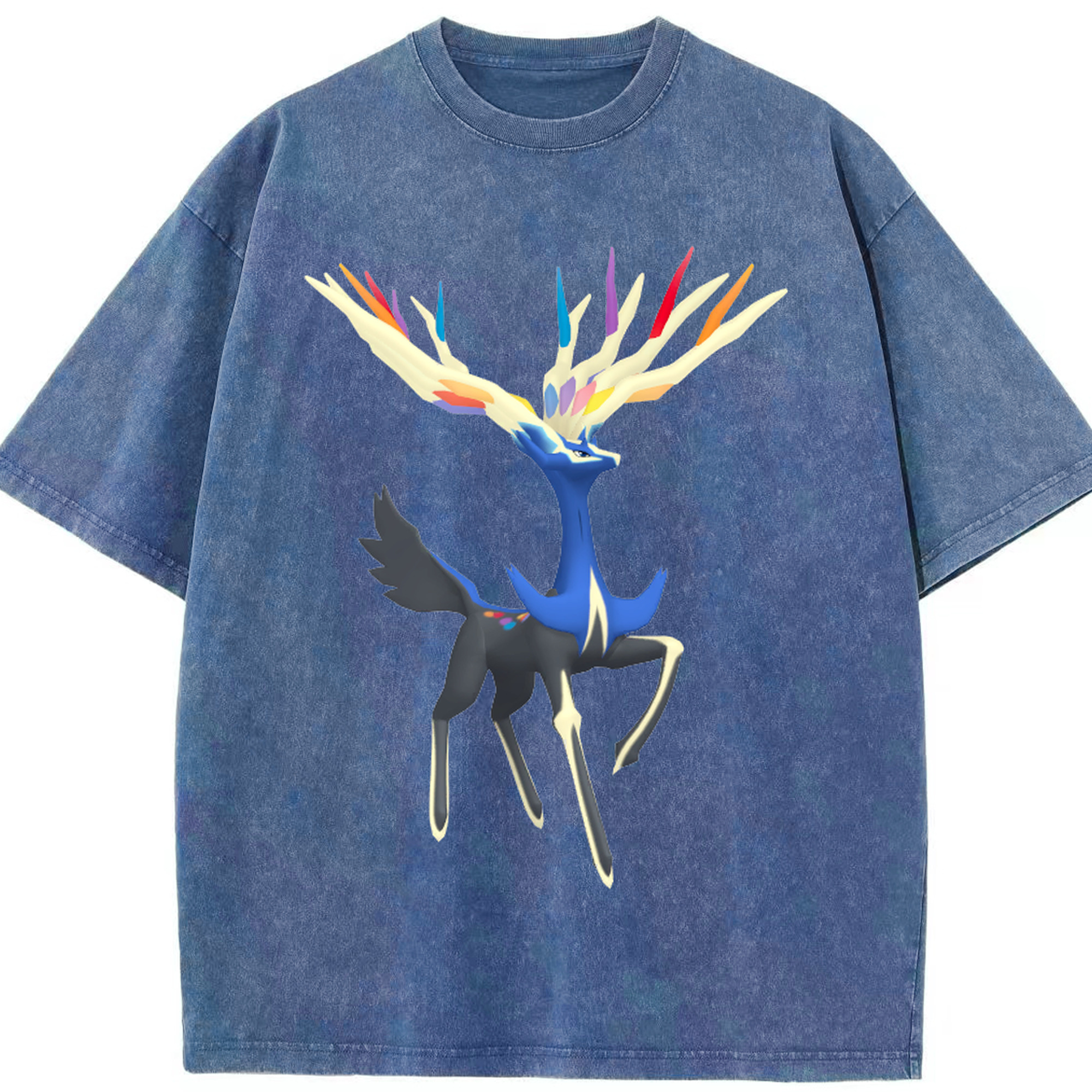 （画像用） ポケットモンスター Pokémon 綿100% ヴィンテージ風 半袖Tシャツ（フロントプリント）